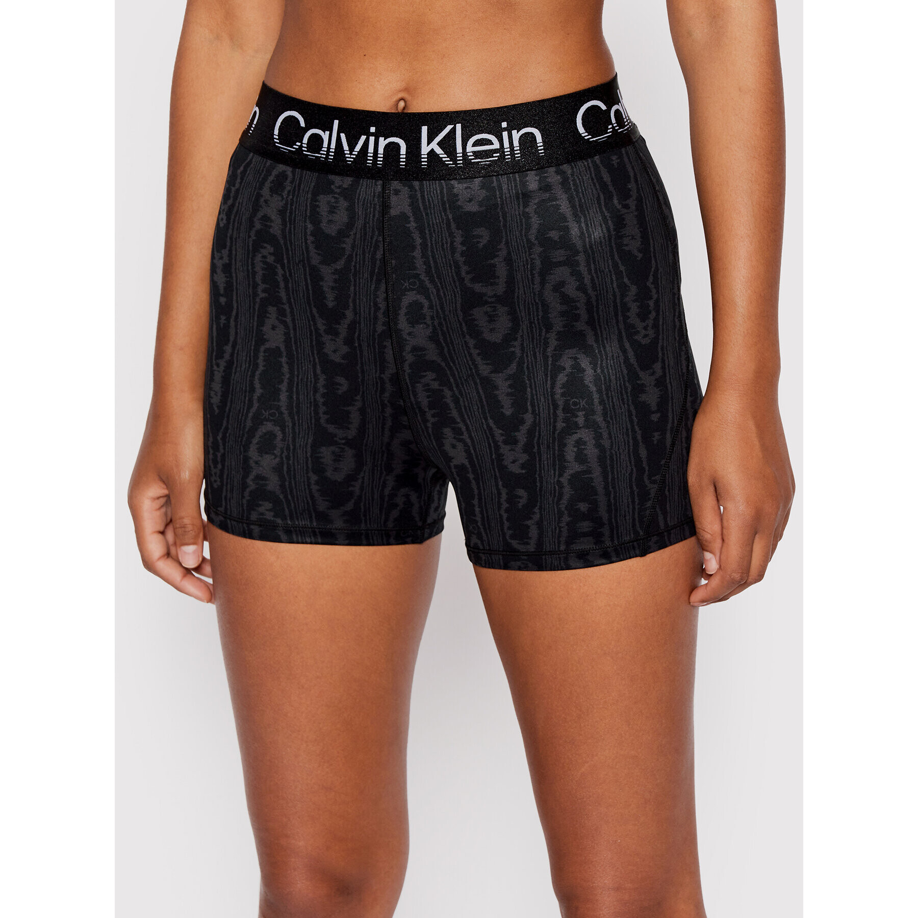 Calvin Klein Performance Спортни шорти 00GWS2S801 Черен Slim Fit - Pepit.bg