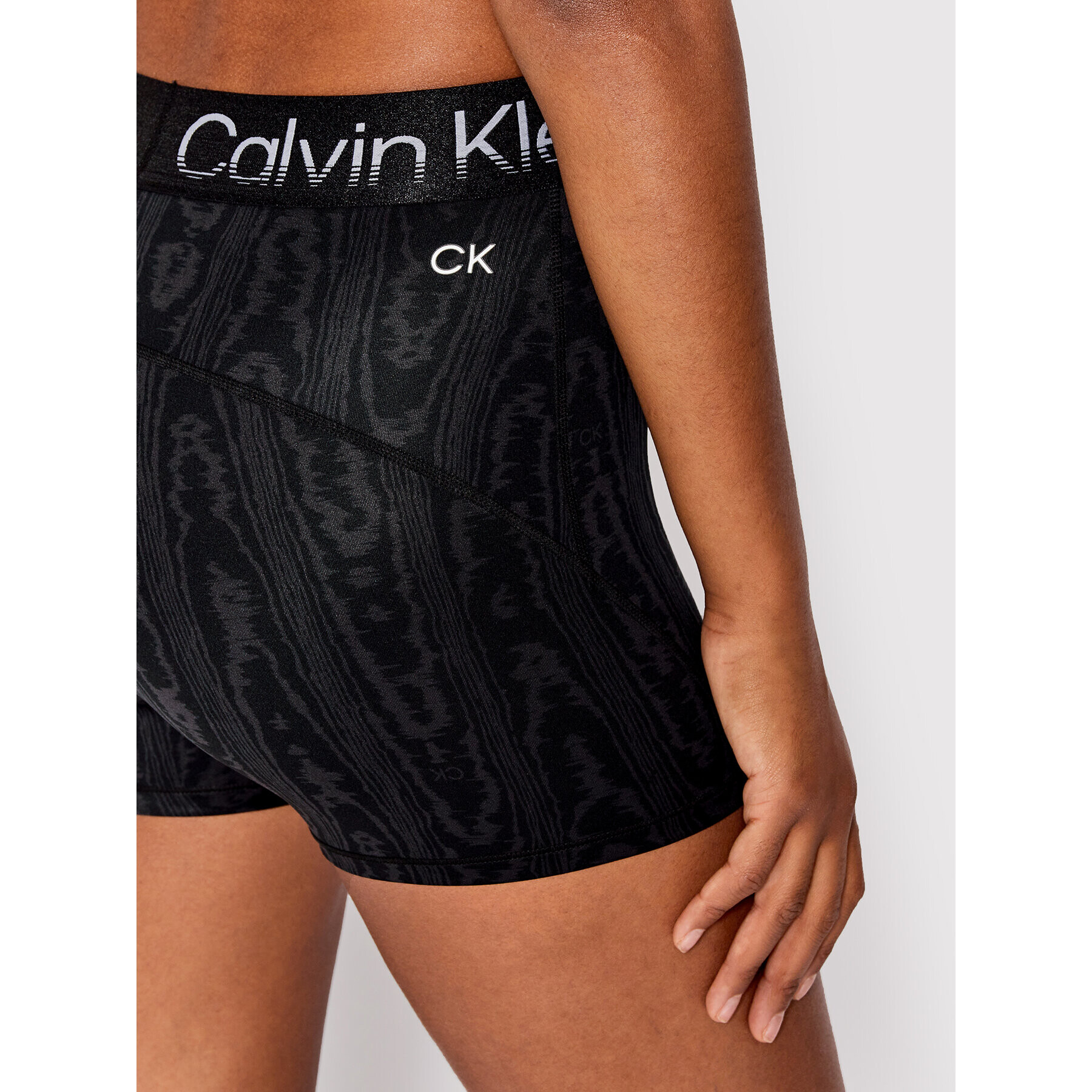 Calvin Klein Performance Спортни шорти 00GWS2S801 Черен Slim Fit - Pepit.bg