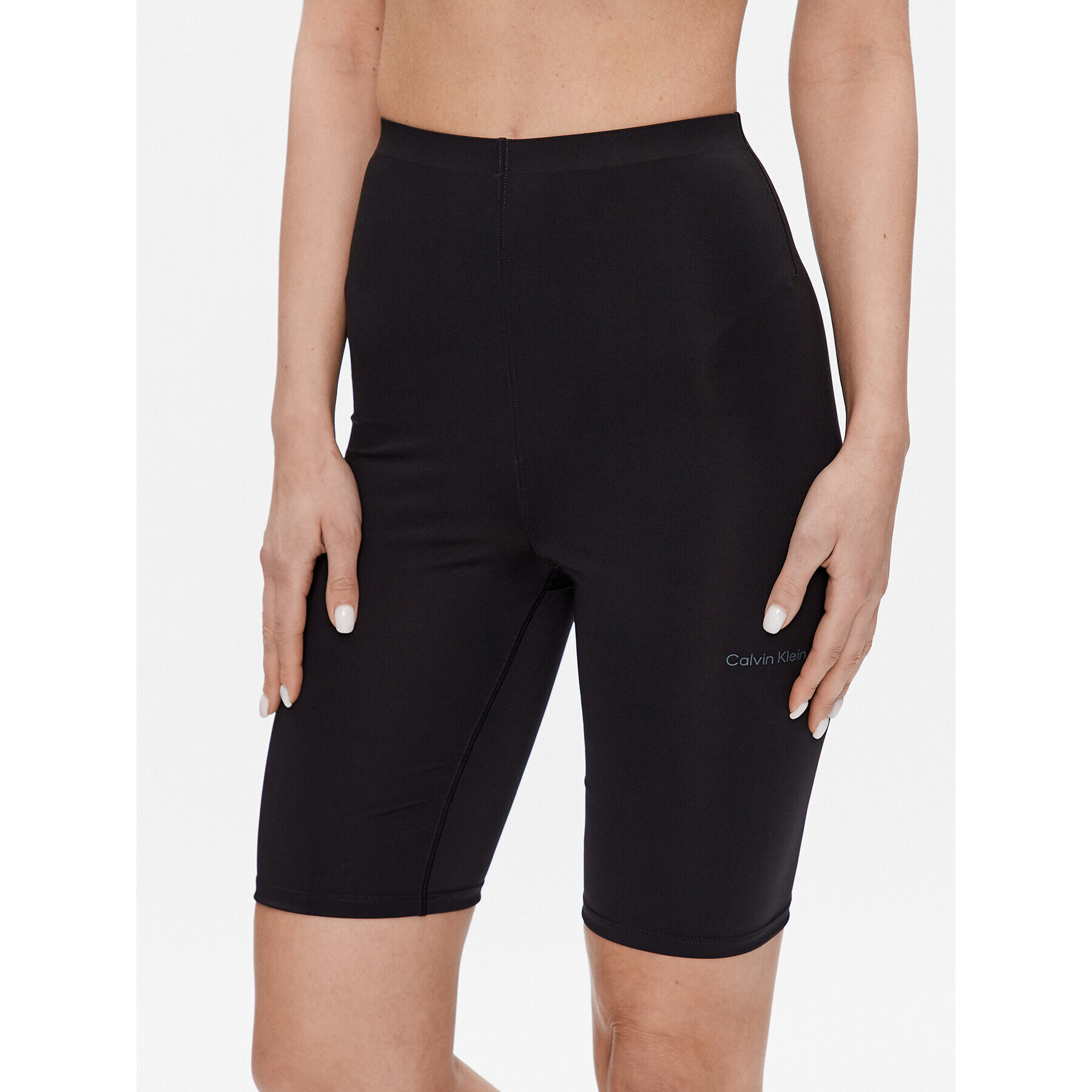 Calvin Klein Performance Спортни шорти 00GWS3L702 Черен Slim Fit - Pepit.bg