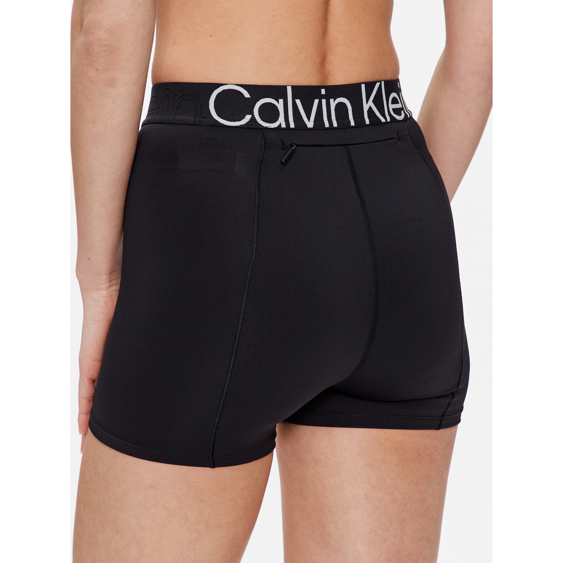 Calvin Klein Performance Спортни шорти 00GWS3L703 Черен Slim Fit - Pepit.bg