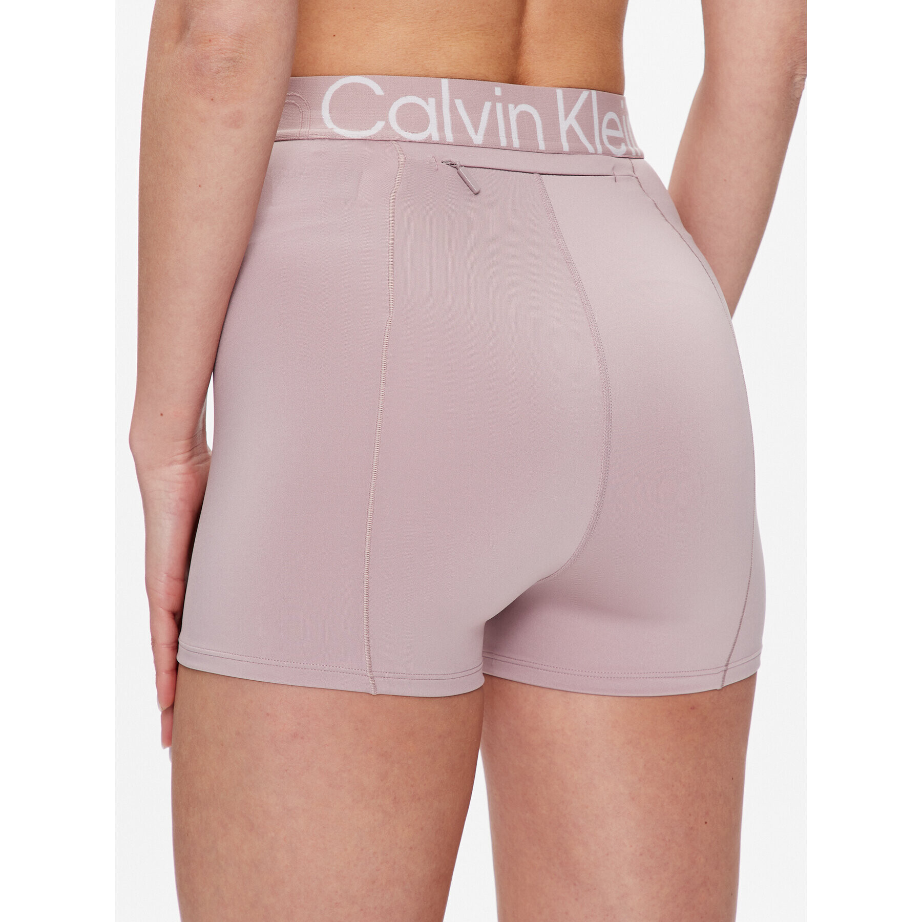 Calvin Klein Performance Спортни шорти 00GWS3L703 Розов Slim Fit - Pepit.bg