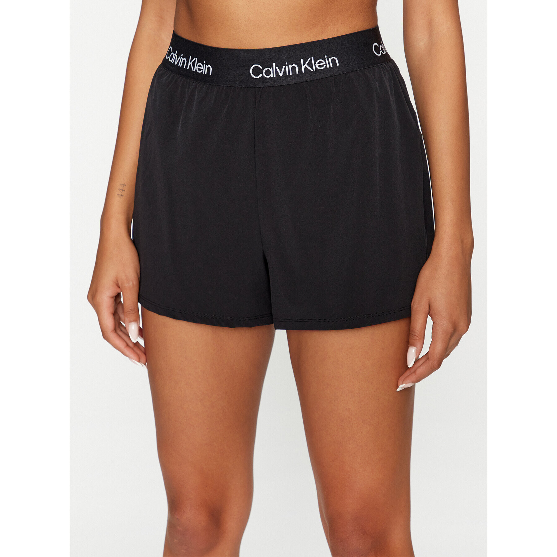 Calvin Klein Performance Спортни шорти 00GWS3S805 Черен Regular Fit - Pepit.bg