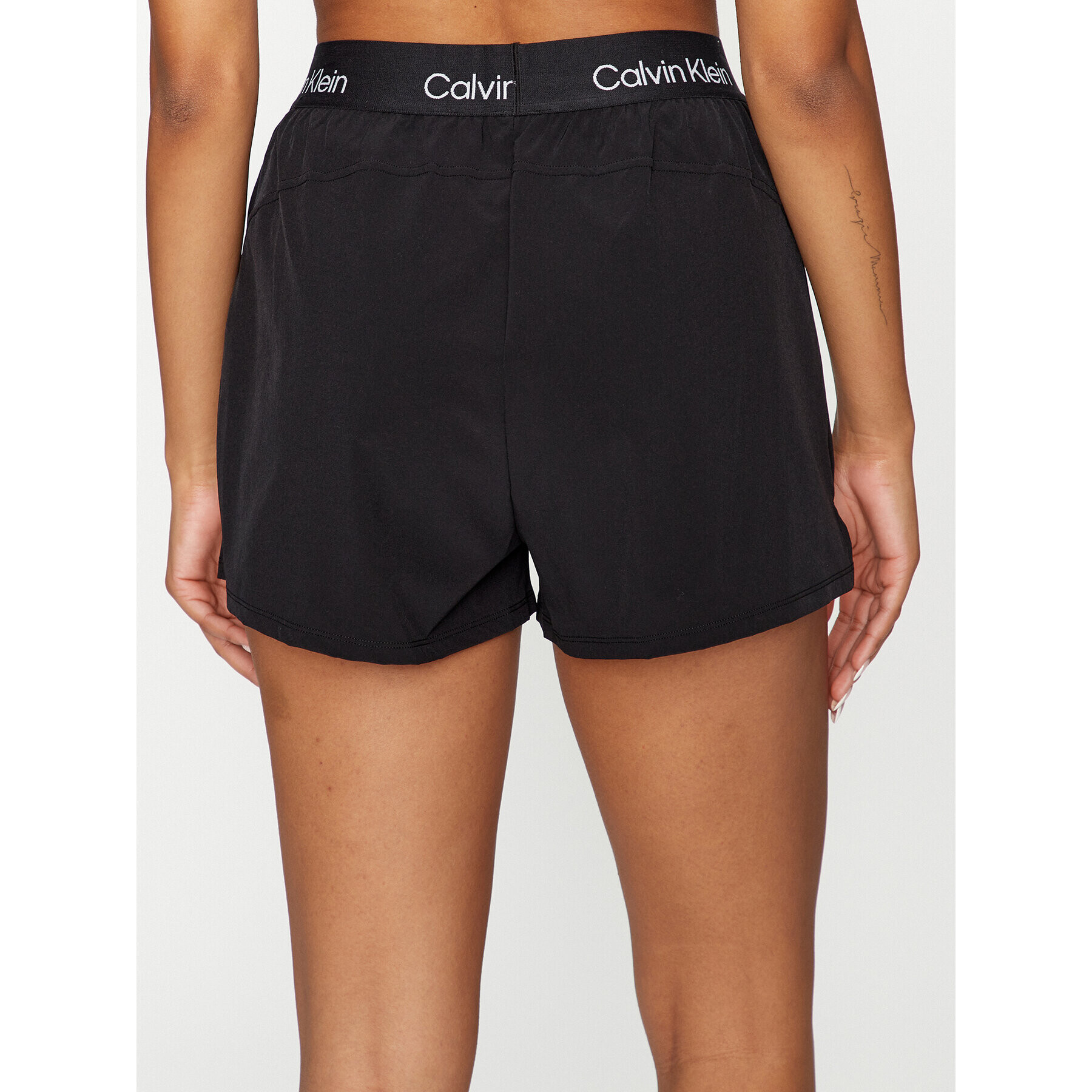 Calvin Klein Performance Спортни шорти 00GWS3S805 Черен Regular Fit - Pepit.bg