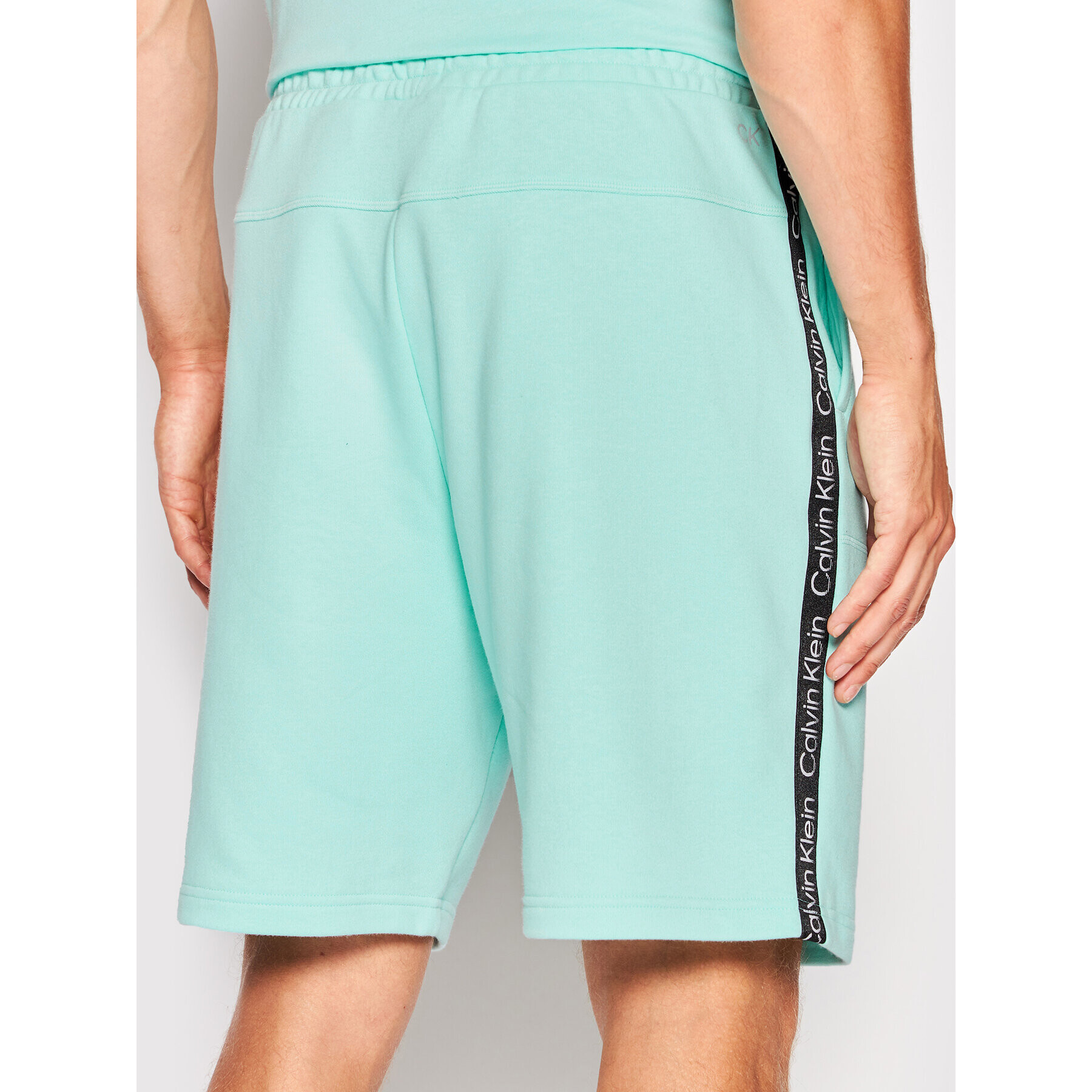 Calvin Klein Performance Спортни шорти Pw 00GMS2S806 Син Regular Fit - Pepit.bg