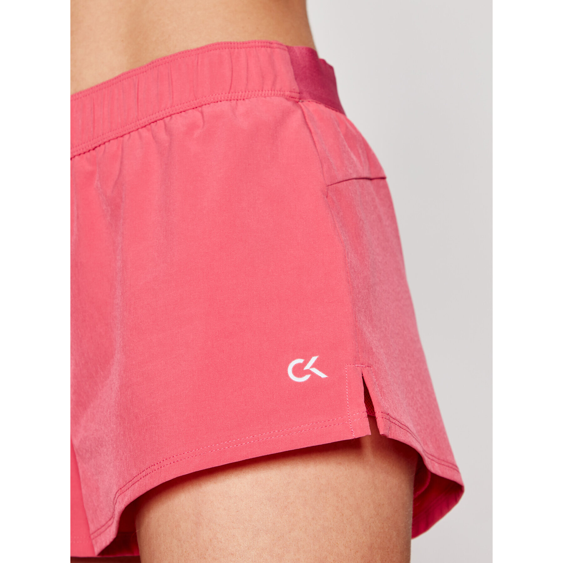 Calvin Klein Performance Спортни шорти Woven 00GWF0S801 Розов Regular Fit - Pepit.bg