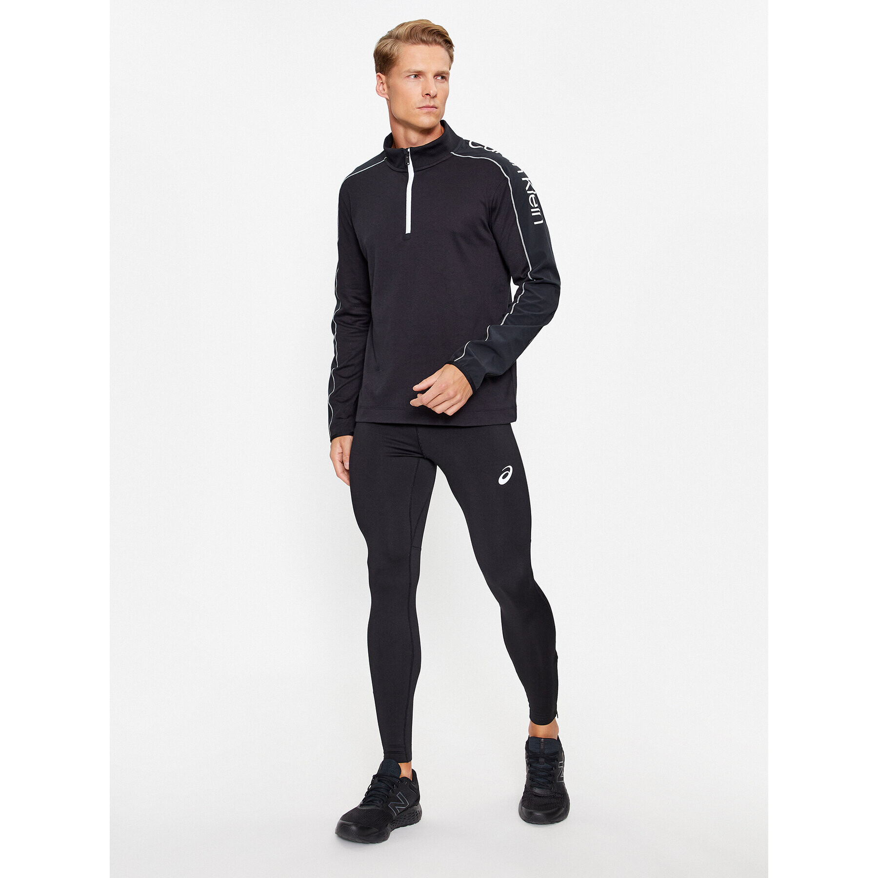 Calvin Klein Performance Суитшърт 00GMF3K209 Черен Regular Fit - Pepit.bg