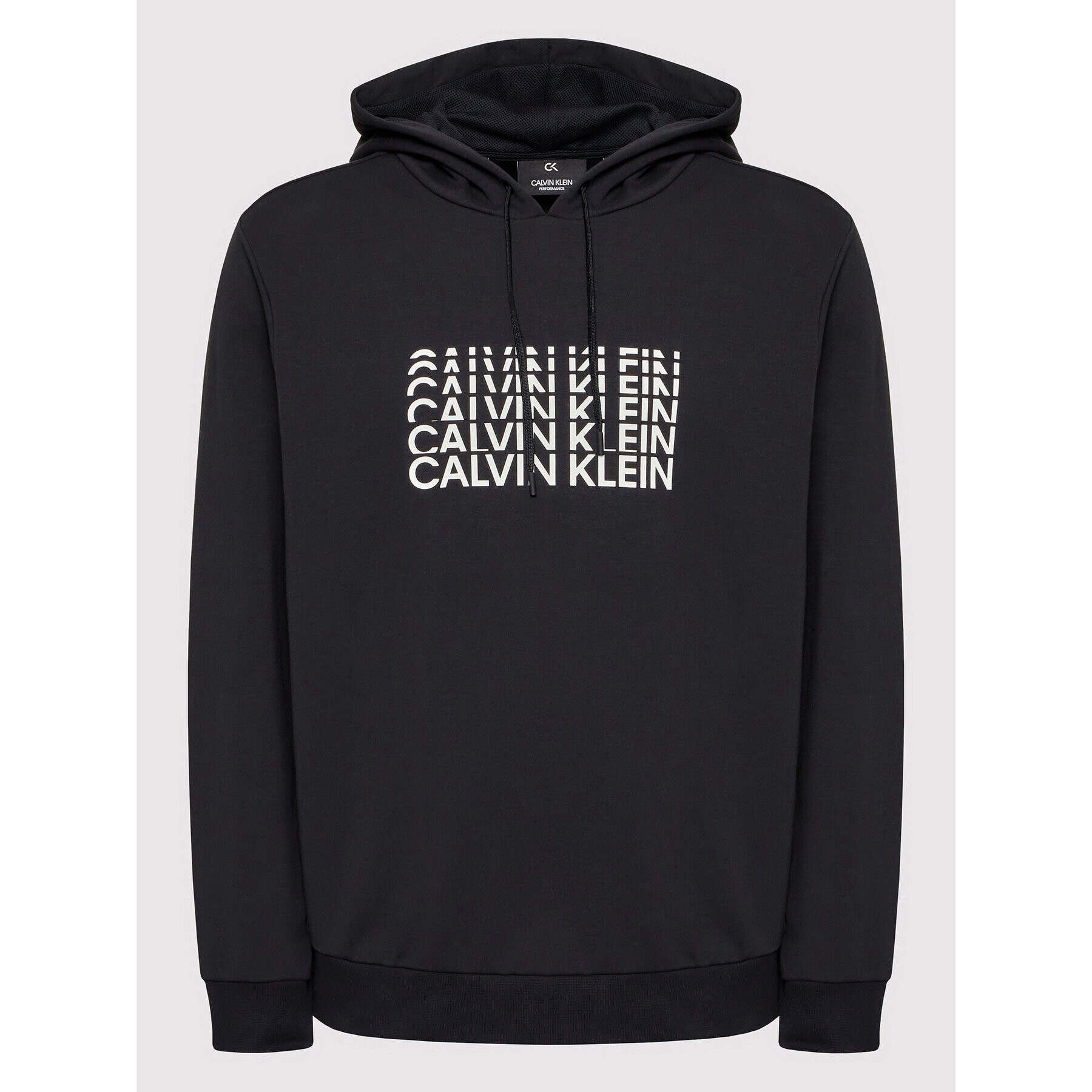 Calvin Klein Performance Суитшърт 00GMH1W306 Черен Regular Fit - Pepit.bg