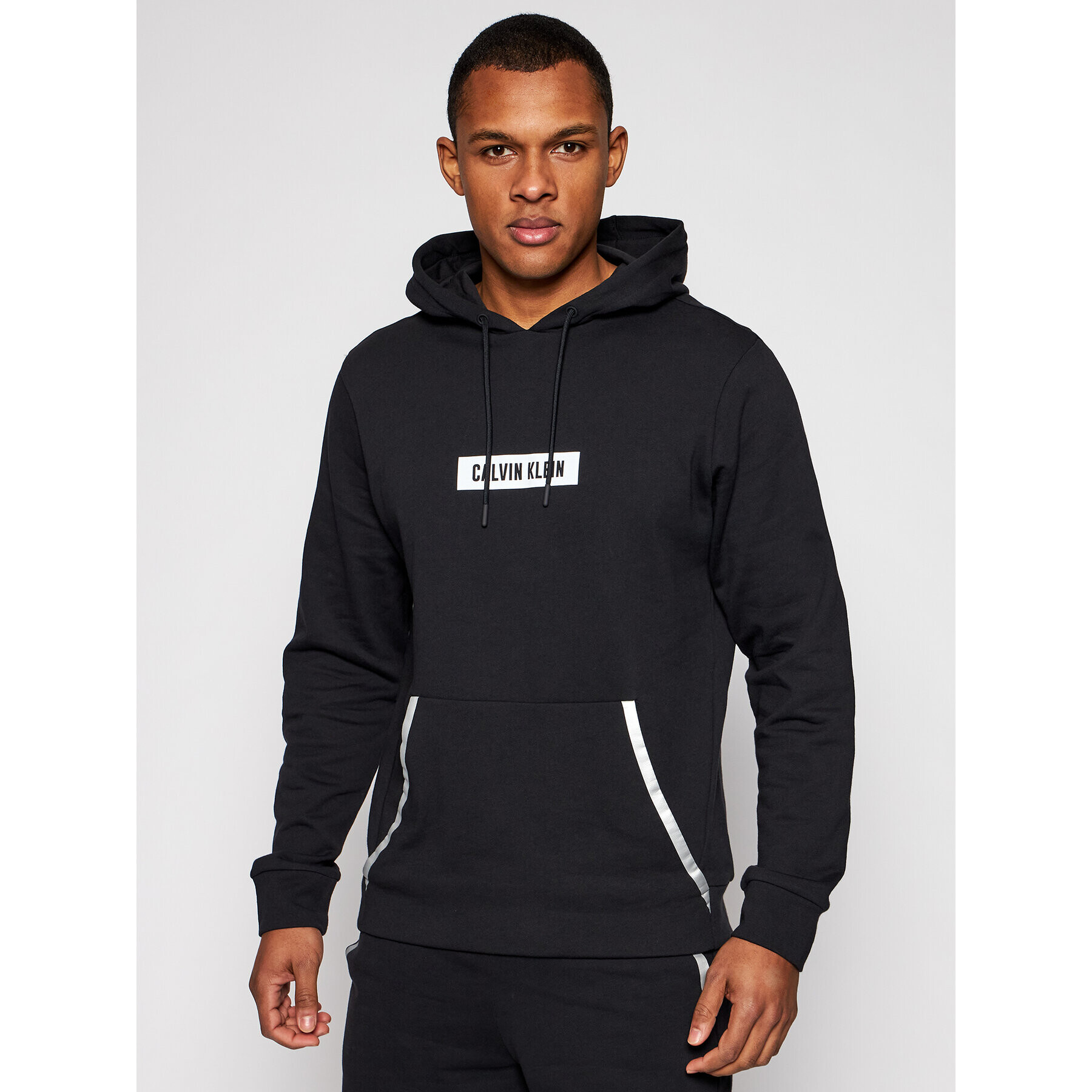 Calvin Klein Performance Суитшърт 00GMS1W361 Черен Regular Fit - Pepit.bg