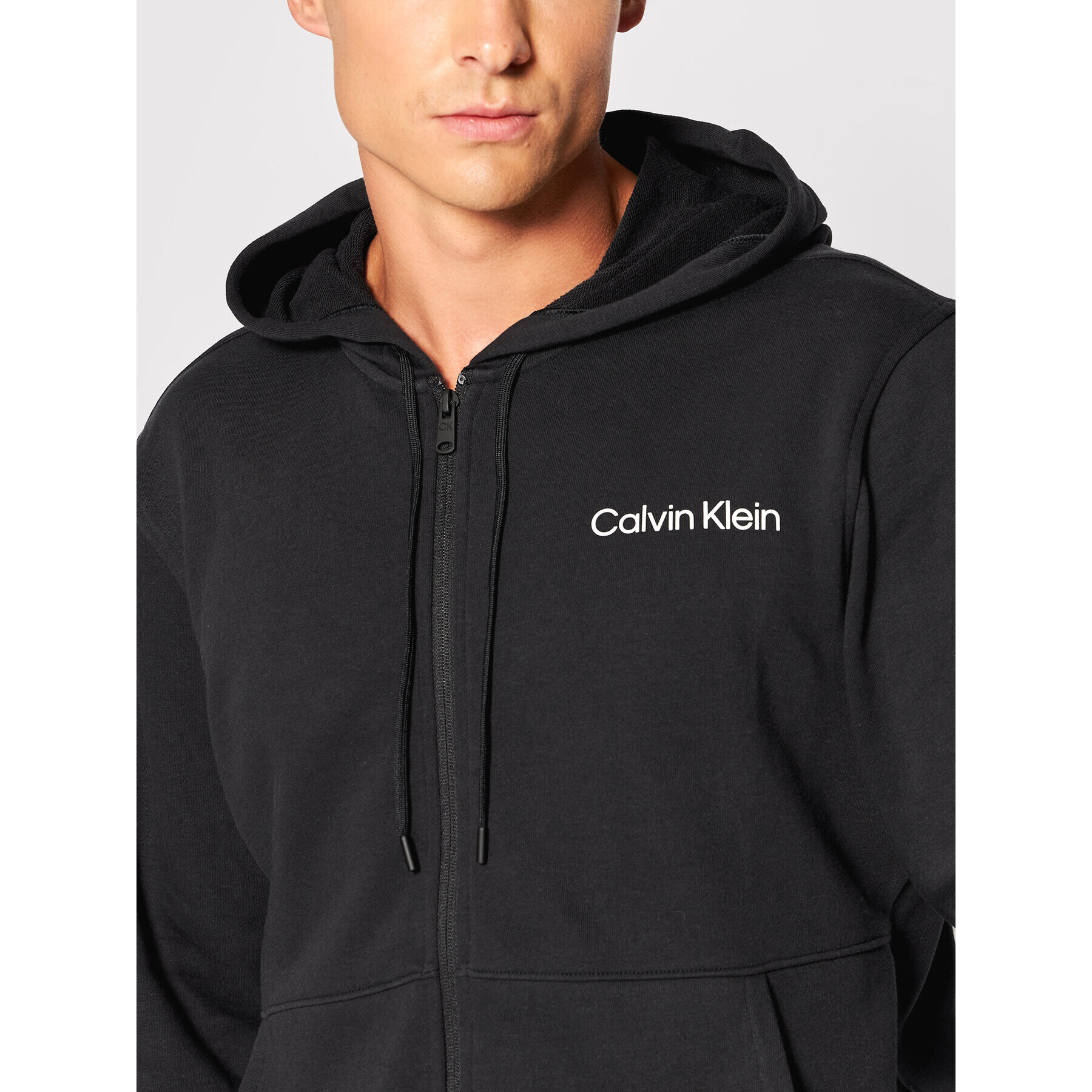 Calvin Klein Performance Суитшърт 00GMS2J407 Черен Regular Fit - Pepit.bg