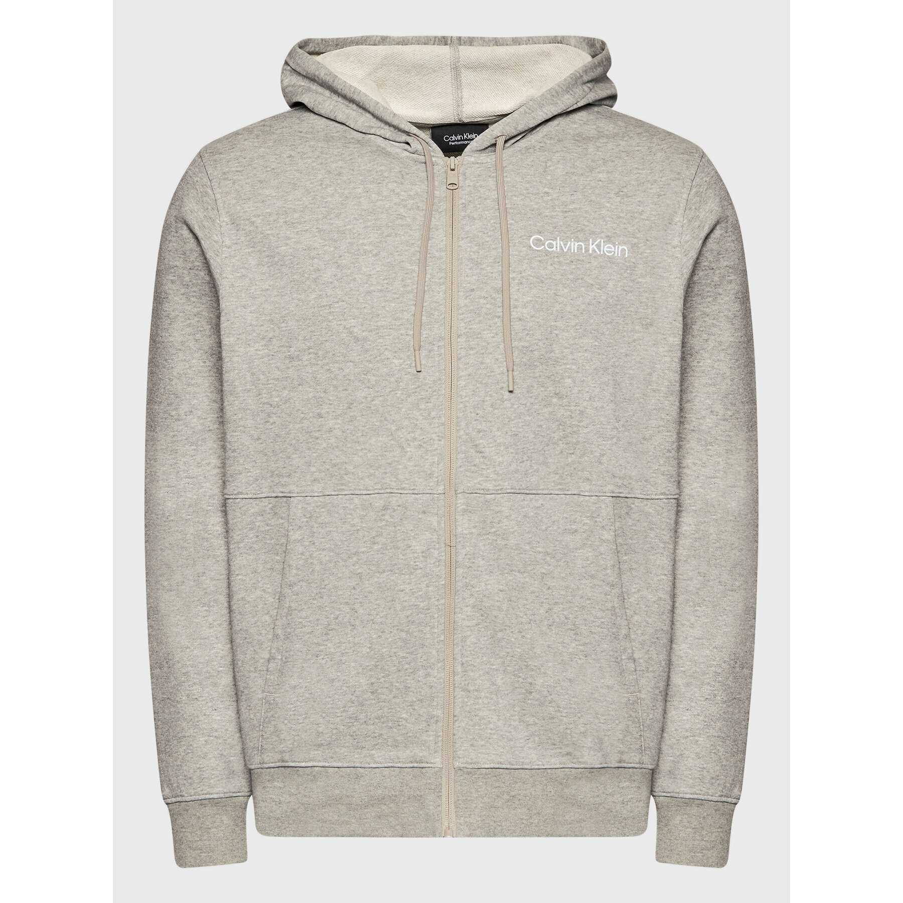 Calvin Klein Performance Суитшърт 00GMS2J407 Сив Regular Fit - Pepit.bg