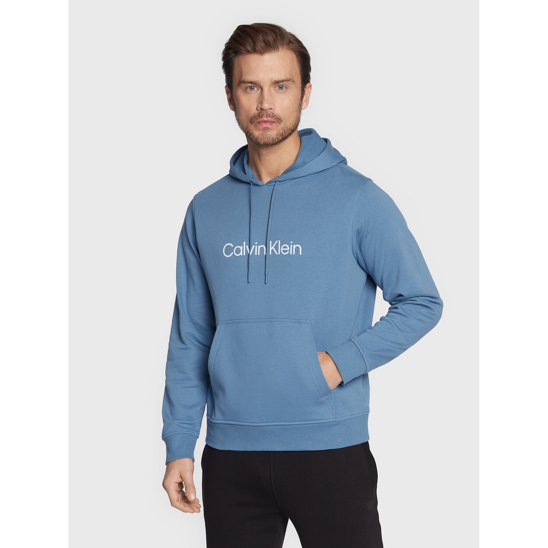 Calvin Klein Performance Суитшърт 00GMS2W304 Син Regular Fit - Pepit.bg
