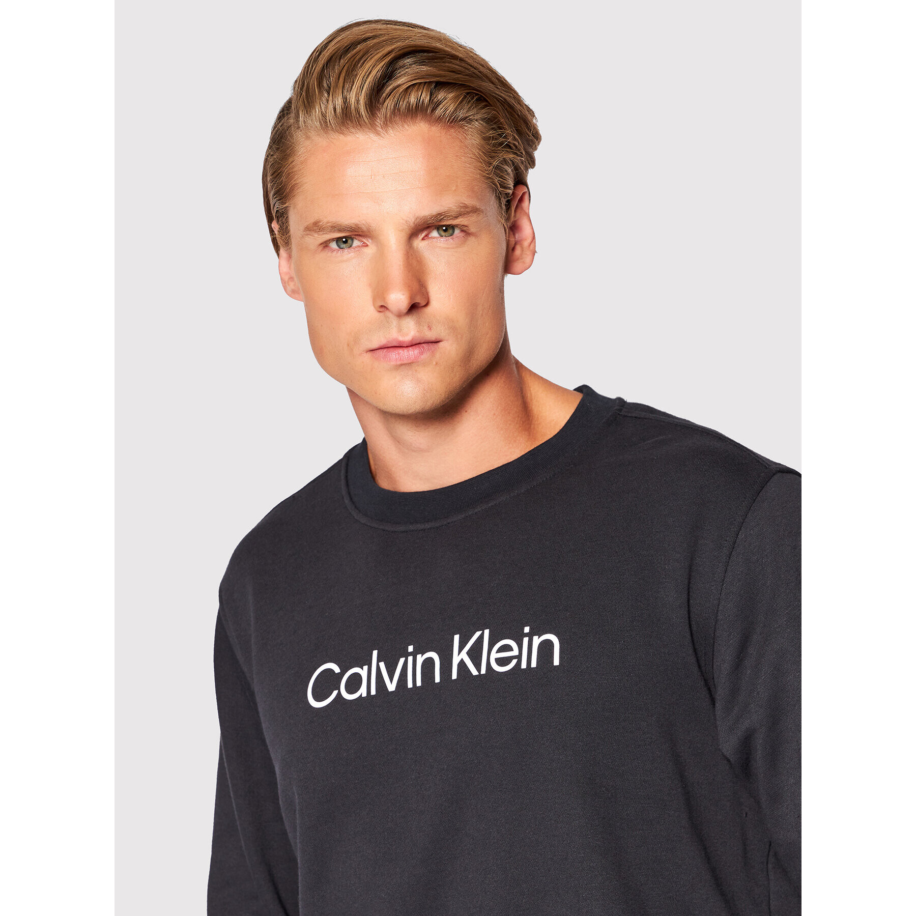 Calvin Klein Performance Суитшърт 00GMS2W305 Черен Regular Fit - Pepit.bg