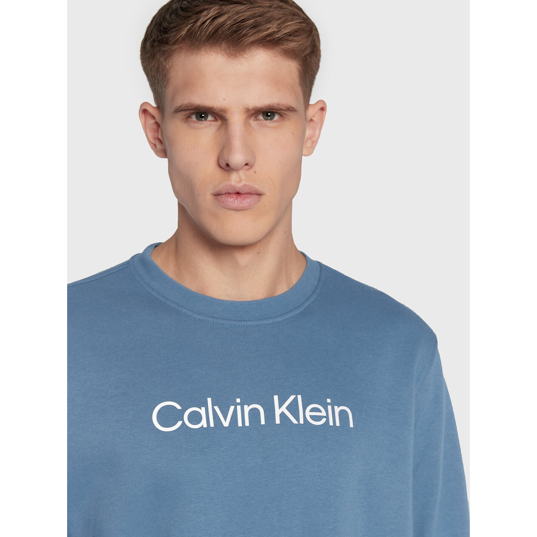 Calvin Klein Performance Суитшърт 00GMS2W305 Син Regular Fit - Pepit.bg