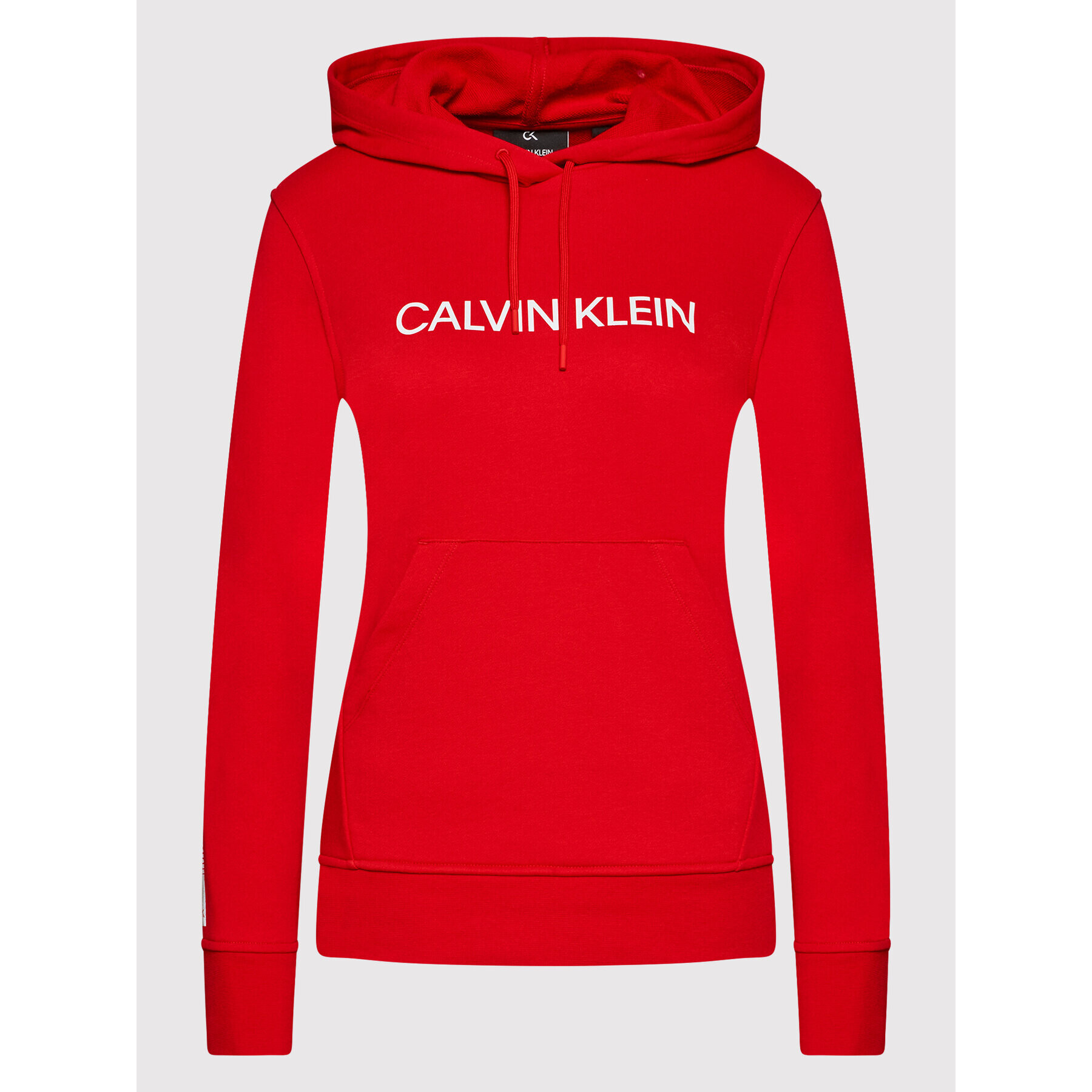 Calvin Klein Performance Суитшърт 00GWF1W311 Червен Regular Fit - Pepit.bg