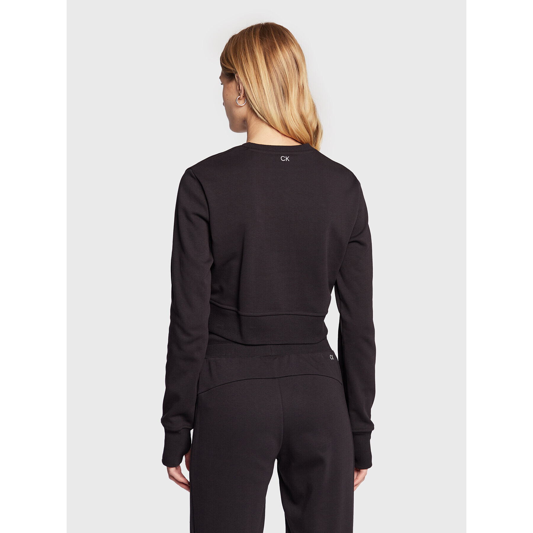 Calvin Klein Performance Суитшърт 00GWF2W313 Черен Regular Fit - Pepit.bg