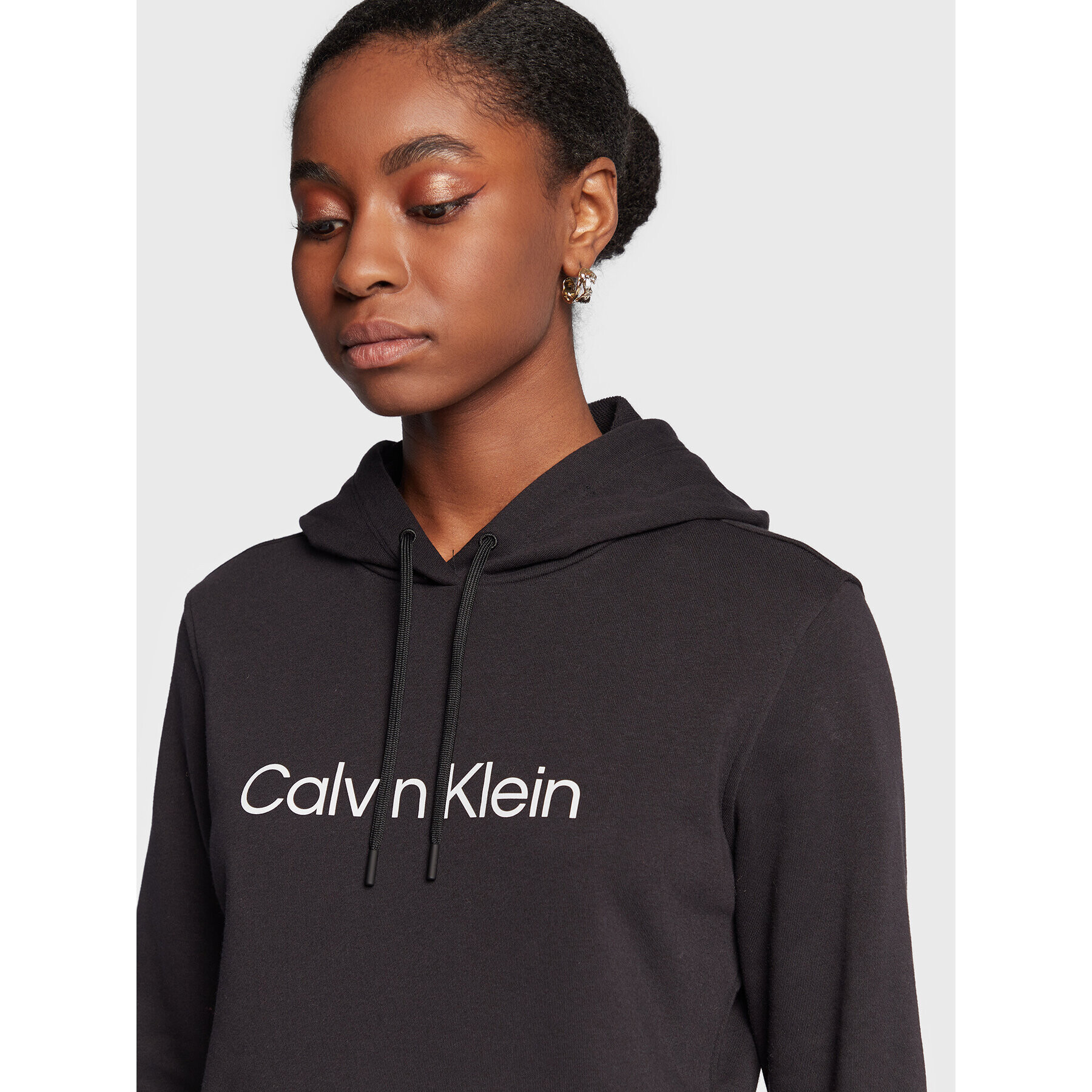 Calvin Klein Performance Суитшърт 00GWS2W311 Черен Regular Fit - Pepit.bg