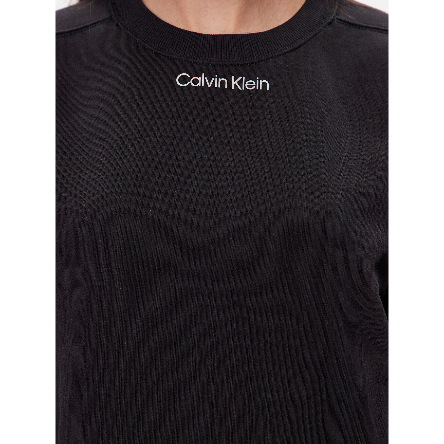 Calvin Klein Performance Суитшърт 00GWS3W304 Черен Regular Fit - Pepit.bg