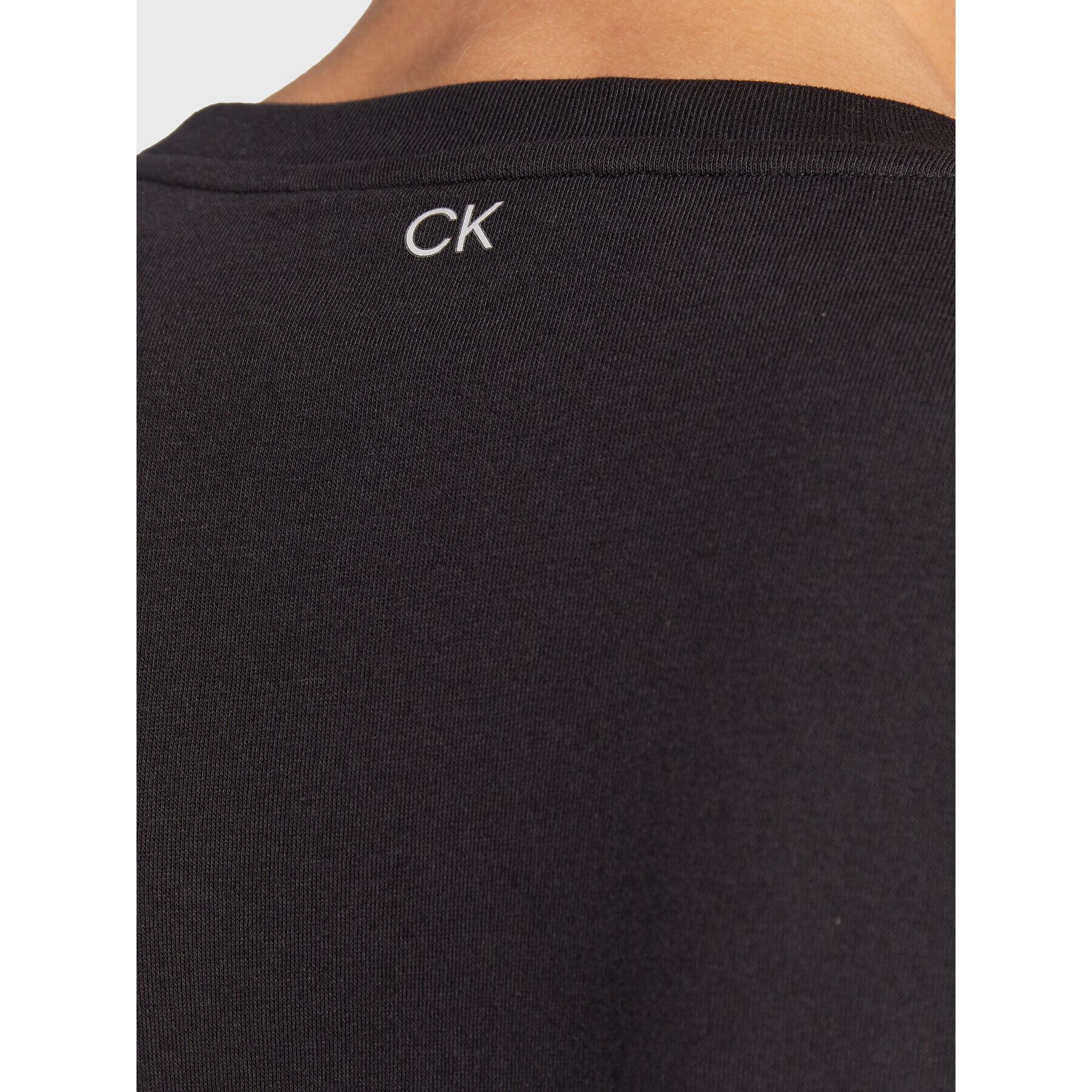 Calvin Klein Performance Тениска с дълъг ръкав 00GMS2K200 Черен Regular Fit - Pepit.bg