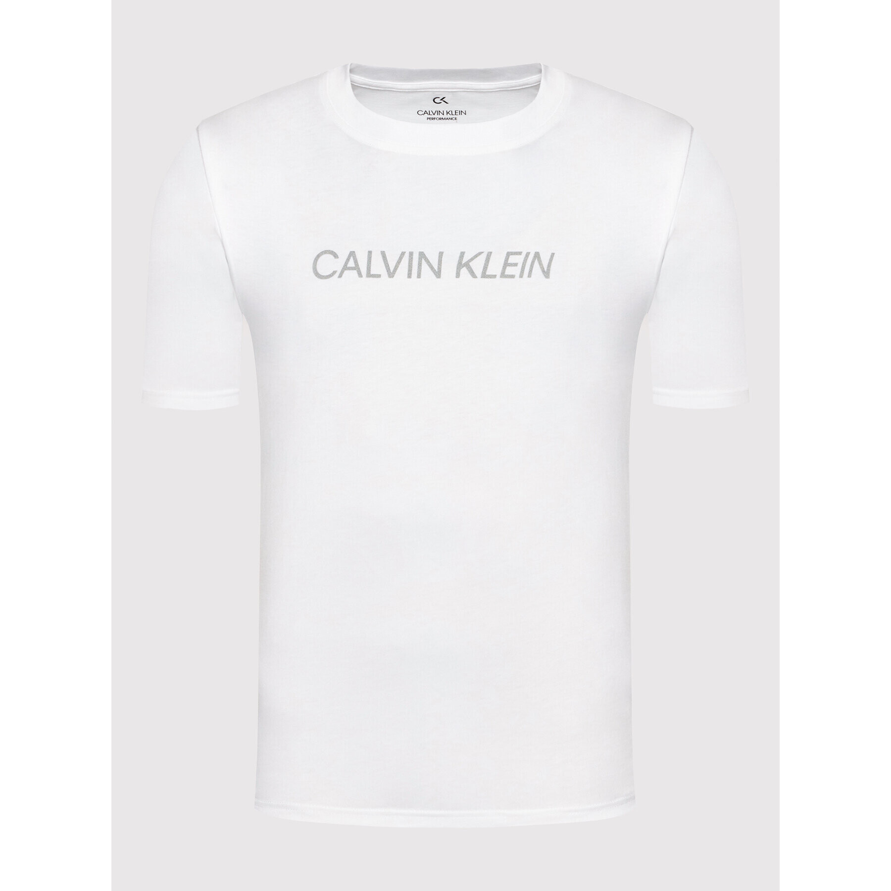 Calvin Klein Performance Тишърт 00GMF1K107 Бял Regular Fit - Pepit.bg