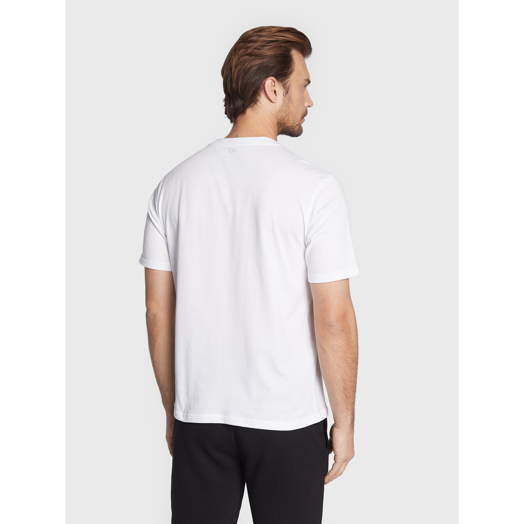 Calvin Klein Performance Тишърт 00GMF2K112 Бял Regular Fit - Pepit.bg