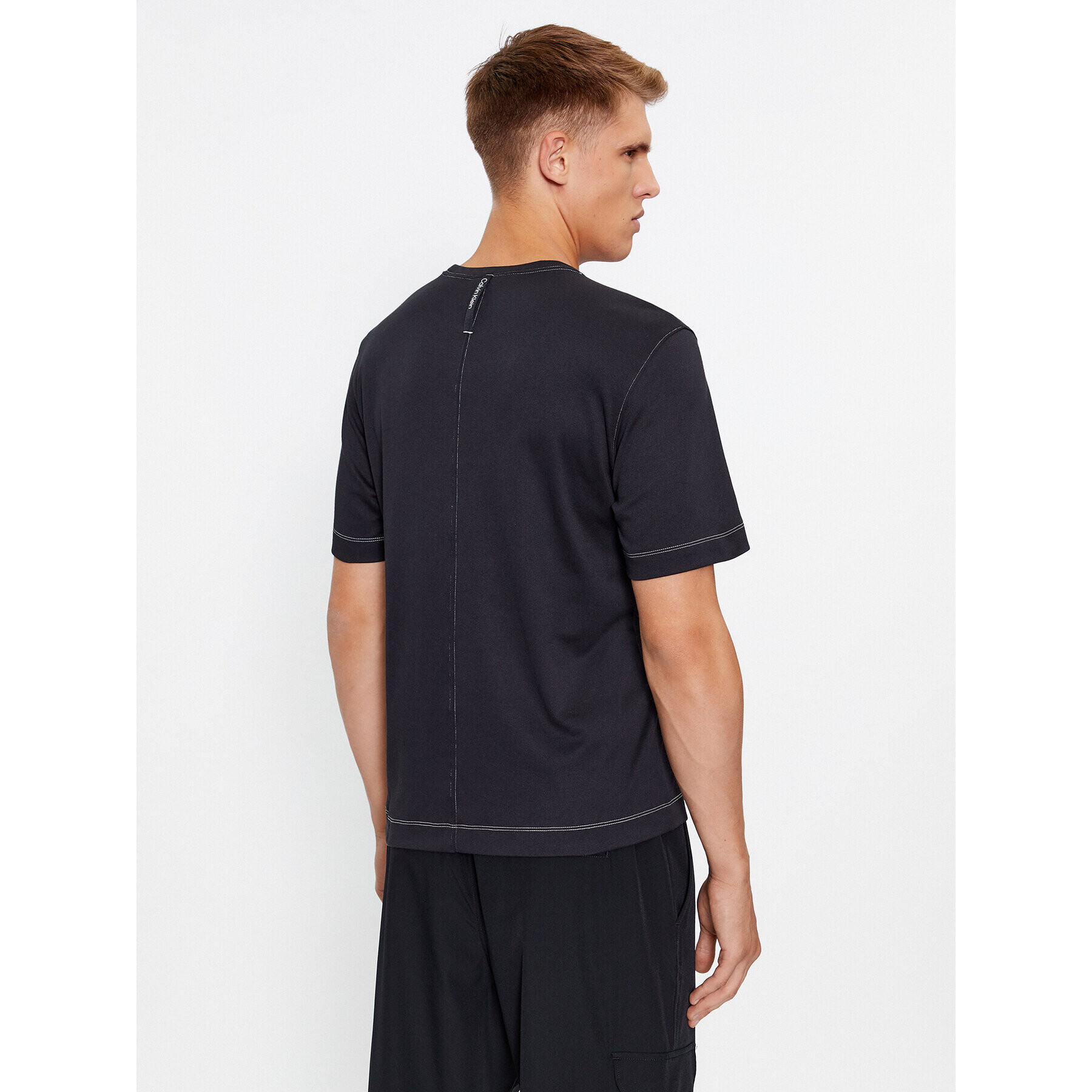 Calvin Klein Performance Тишърт 00GMF3K133 Черен Regular Fit - Pepit.bg