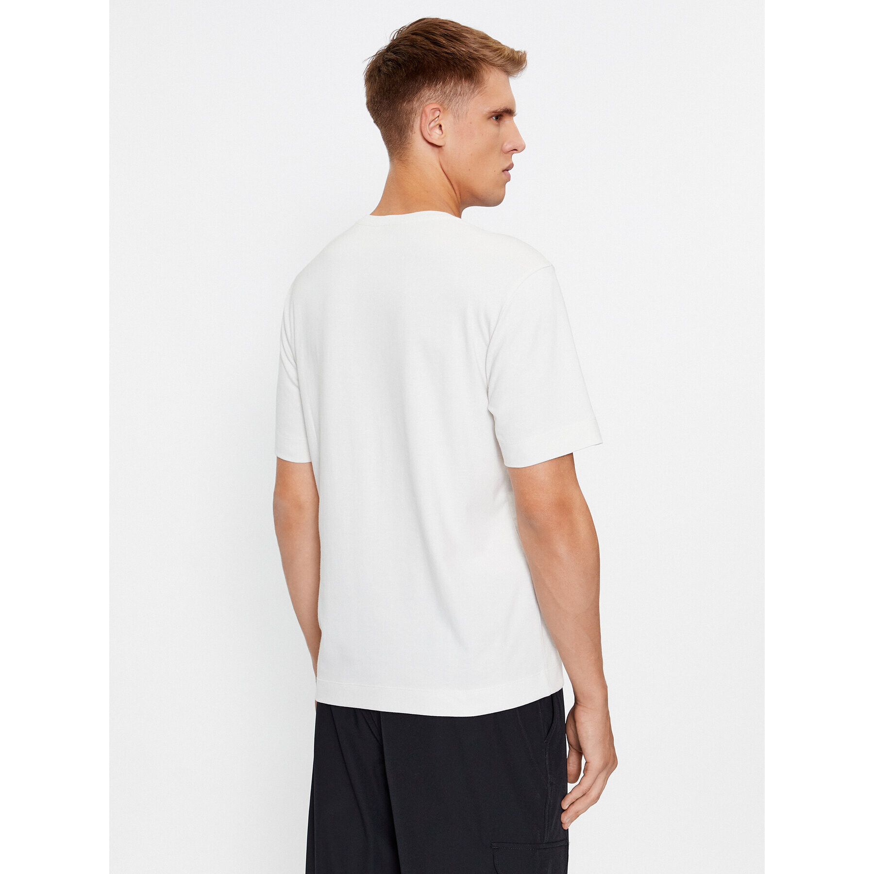 Calvin Klein Performance Тишърт 00GMF3K141 Екрю Regular Fit - Pepit.bg