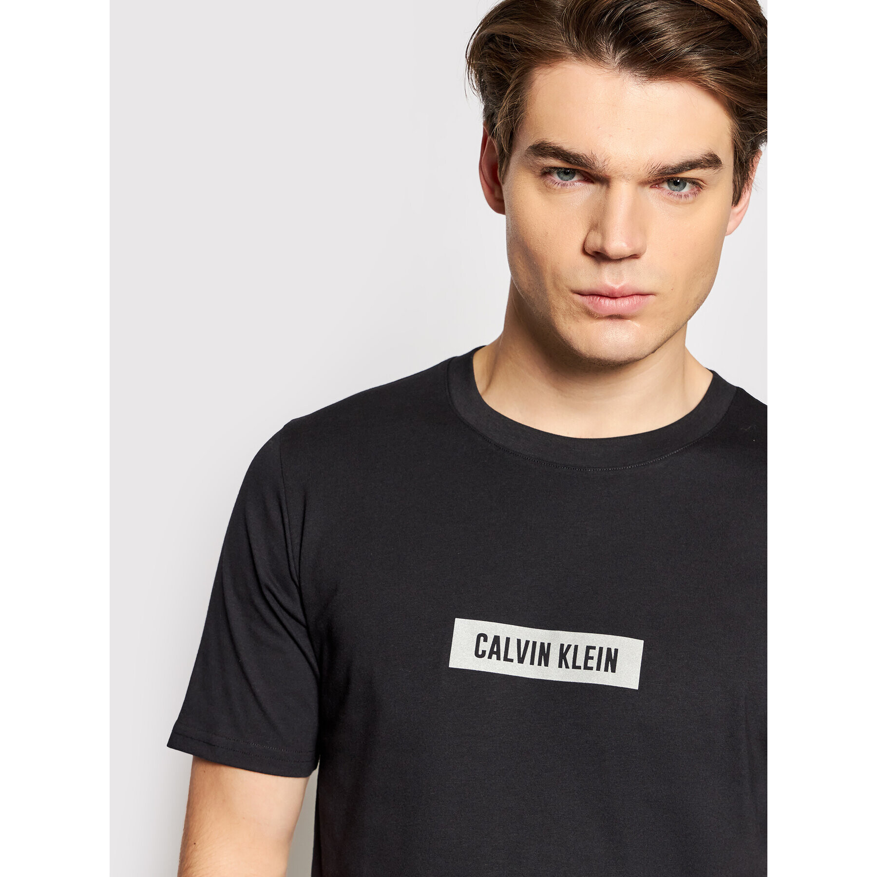 Calvin Klein Performance Тишърт 00GMS1K142 Черен Regular Fit - Pepit.bg