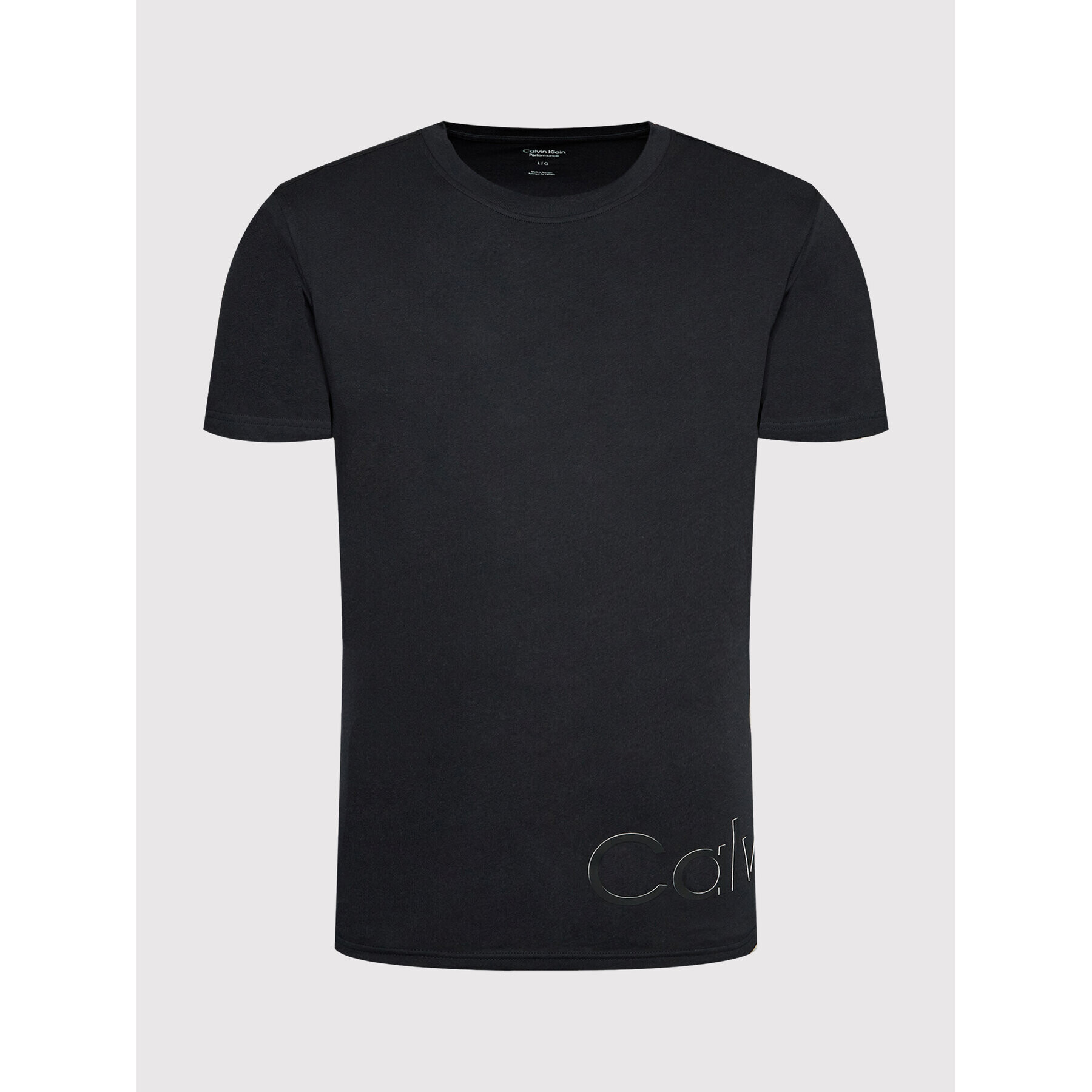 Calvin Klein Performance Тишърт 00GMS2K111 Черен Regular Fit - Pepit.bg