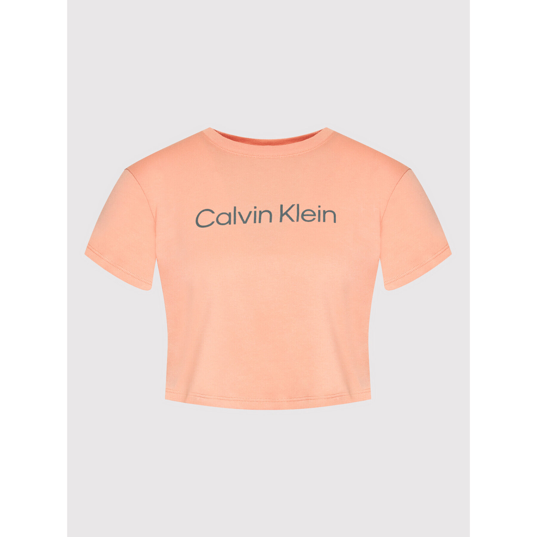 Calvin Klein Performance Тишърт 00GWS2K187 Оранжев Regular Fit - Pepit.bg