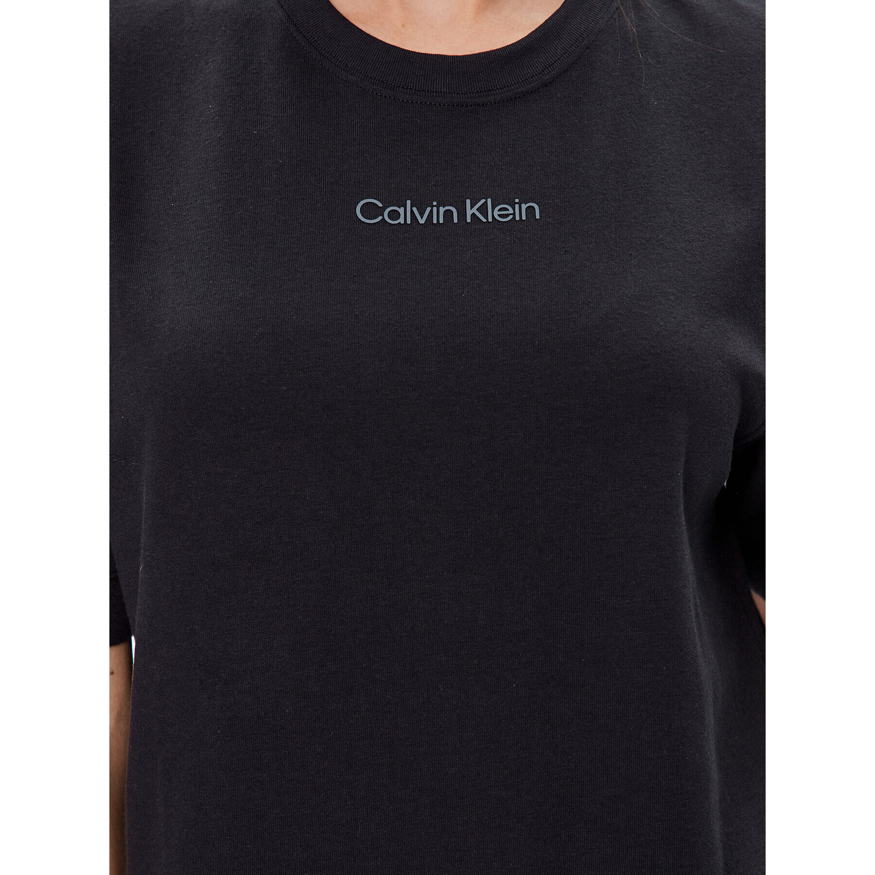 Calvin Klein Performance Тишърт 00GWS3K104 Черен Relaxed Fit - Pepit.bg