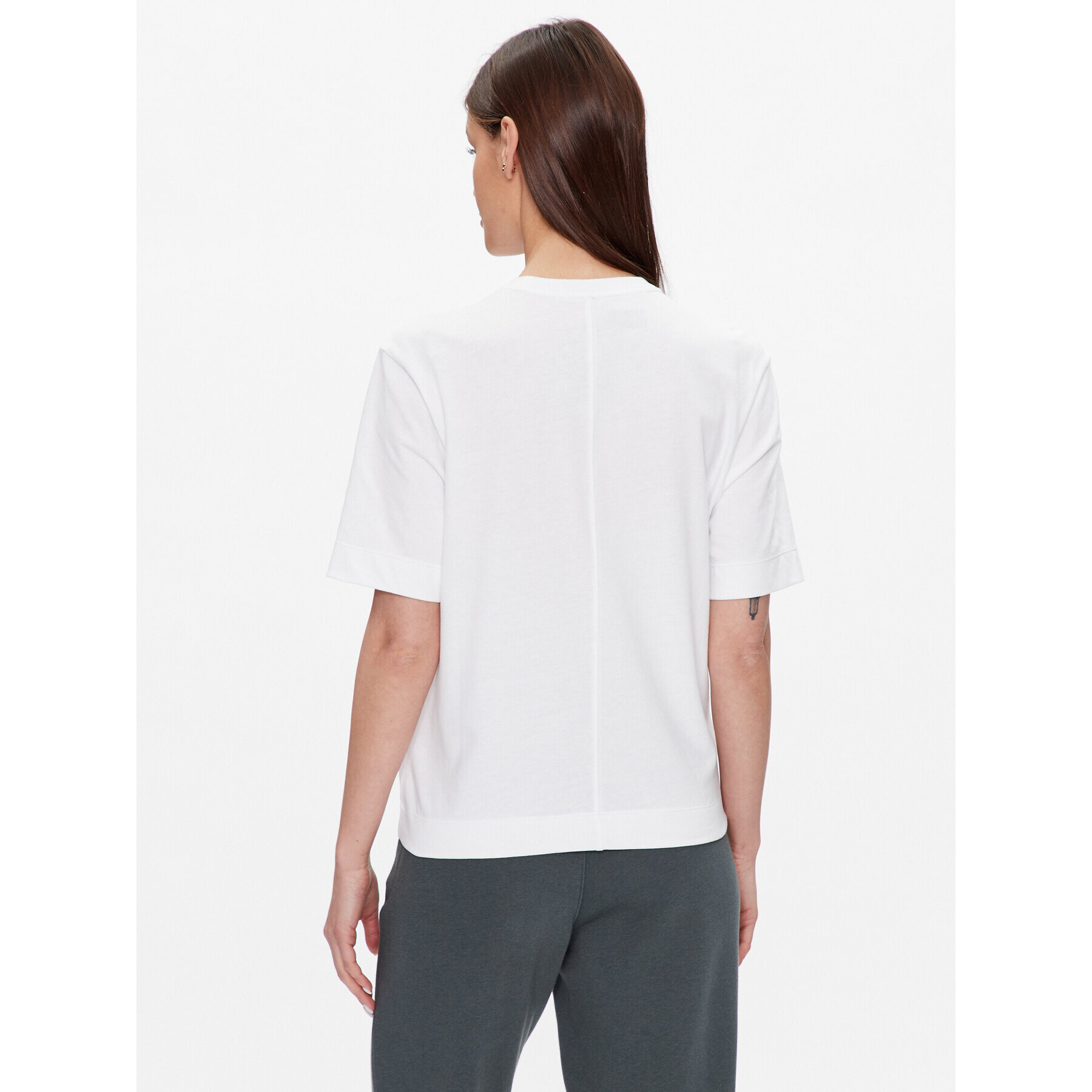 Calvin Klein Performance Тишърт 00GWS3K128 Бял Relaxed Fit - Pepit.bg