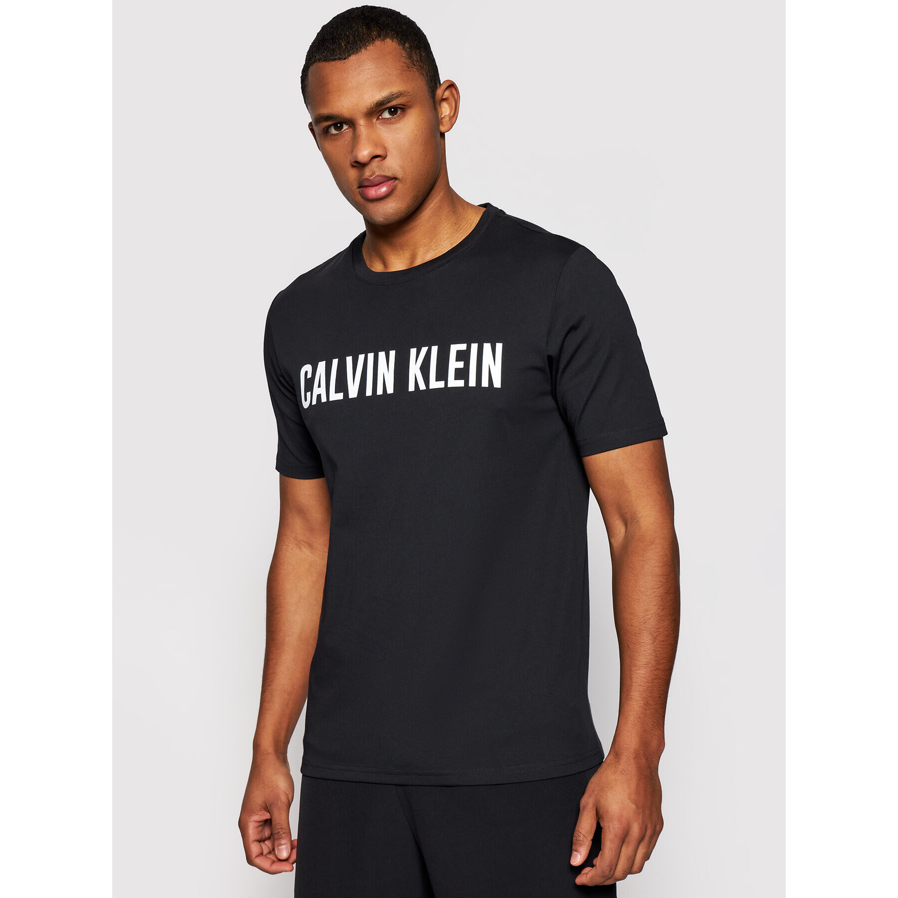 Calvin Klein Performance Тишърт Pw 00GMS1K153 Черен Regular Fit - Pepit.bg