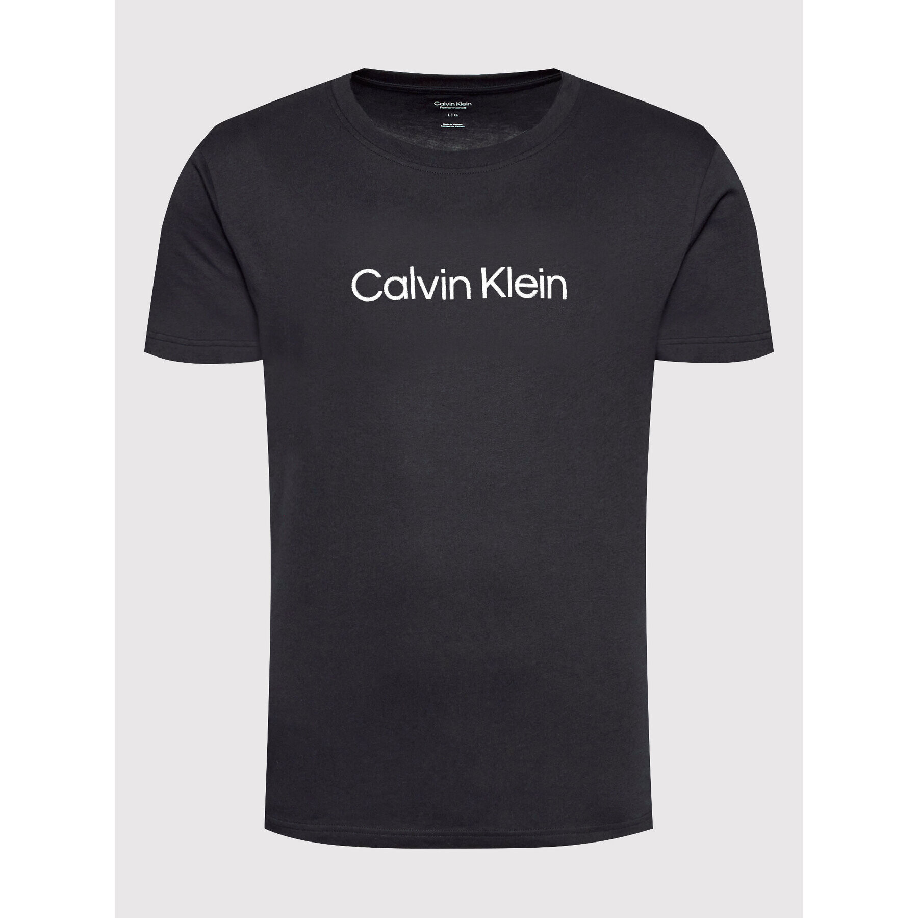 Calvin Klein Performance Тишърт Pw 00GMS2K107 Черен Regular Fit - Pepit.bg