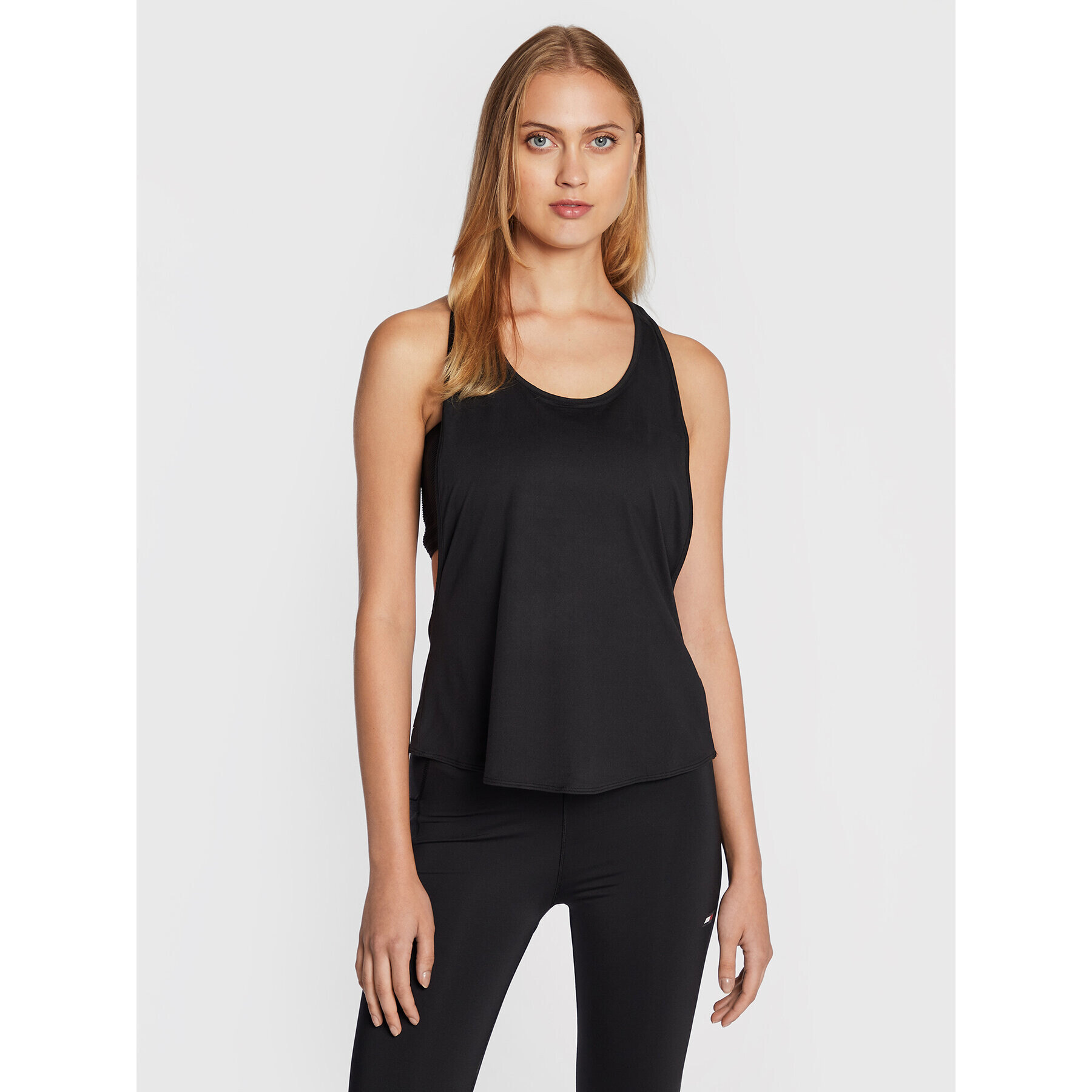 Calvin Klein Performance топ Wo Tank 00GWF2K132 Черен Regular Fit - Pepit.bg