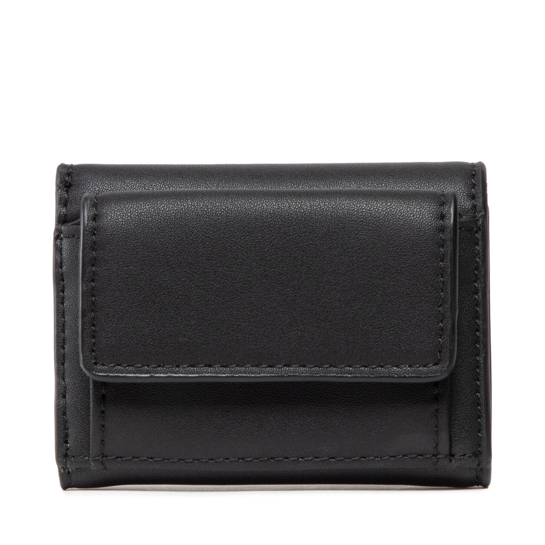 Calvin Klein Подаръчен комплект Re-Lock Trifold Xxs + Key Fob K60K610016 Черен - Pepit.bg