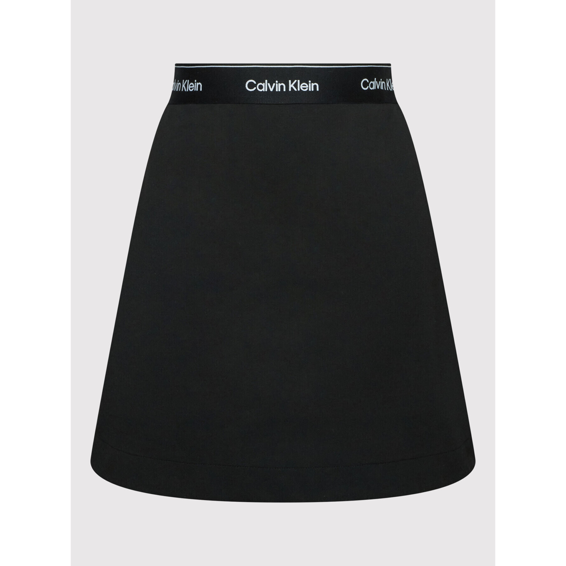 Calvin Klein Пола тип трапец Milano K20K203565 Черен Regular Fit - Pepit.bg