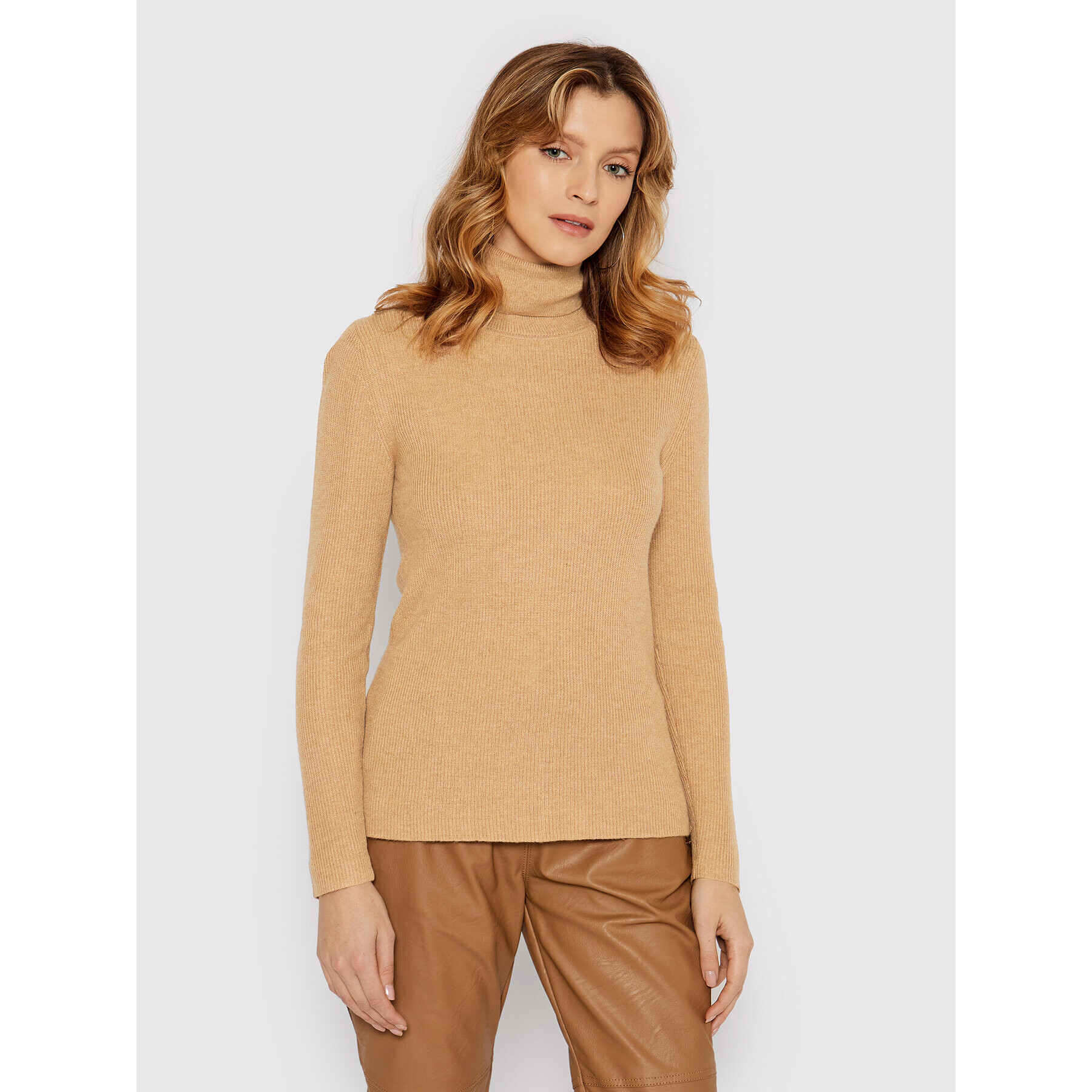 Calvin Klein Поло Ess K20K203832 Кафяв Regular Fit - Pepit.bg