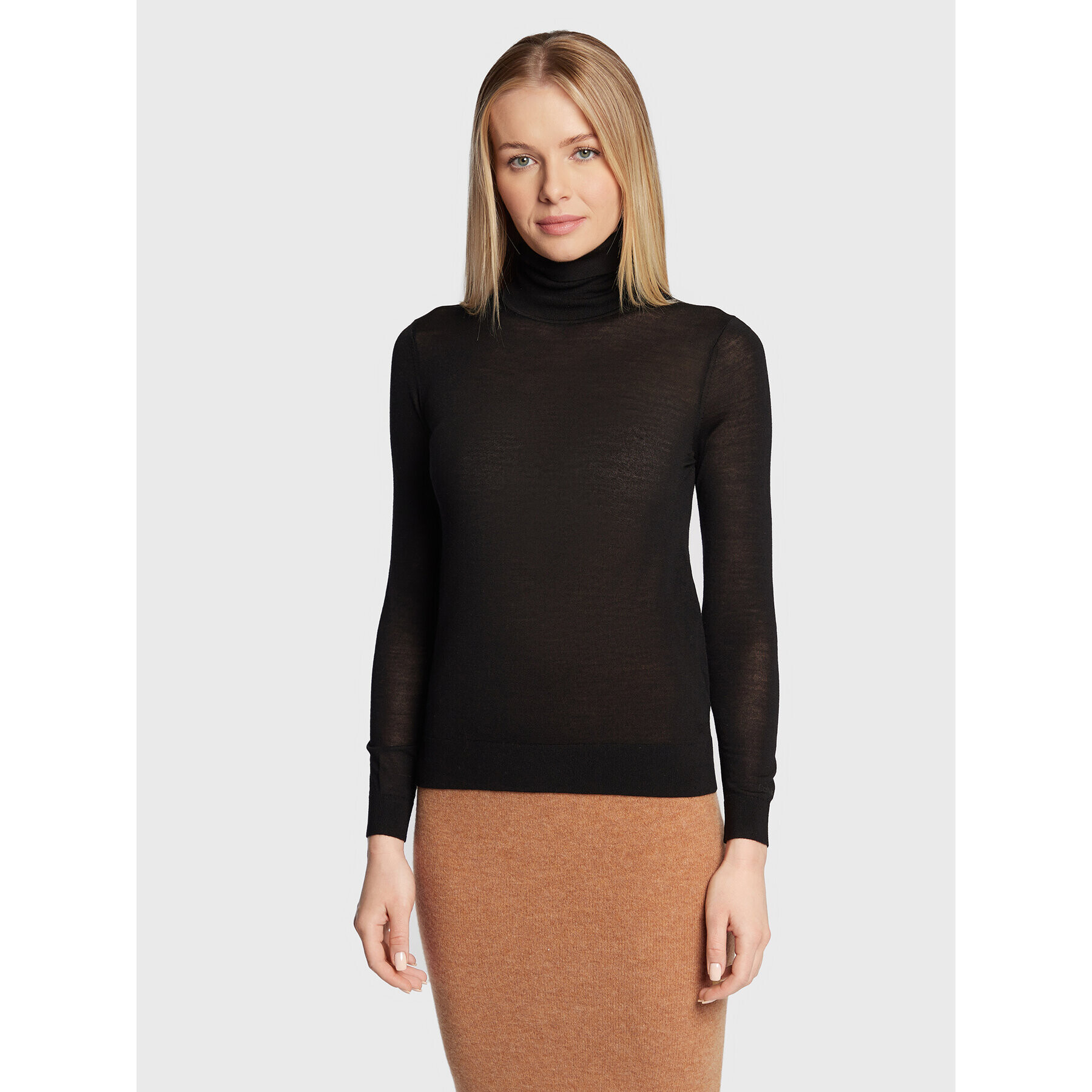 Calvin Klein Поло Extra Fine K20K204770 Черен Slim Fit - Pepit.bg