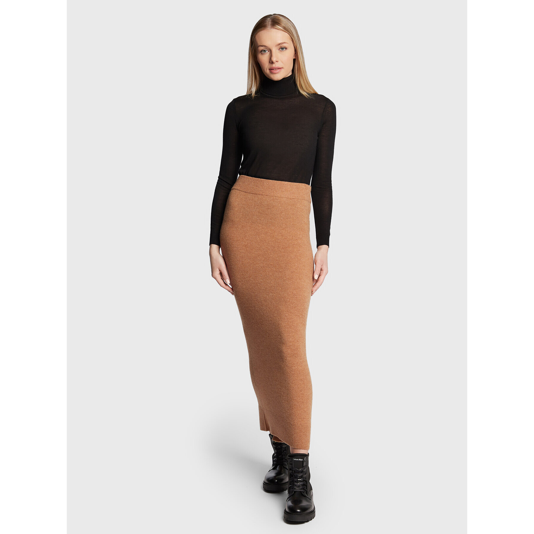 Calvin Klein Поло Extra Fine K20K204770 Черен Slim Fit - Pepit.bg