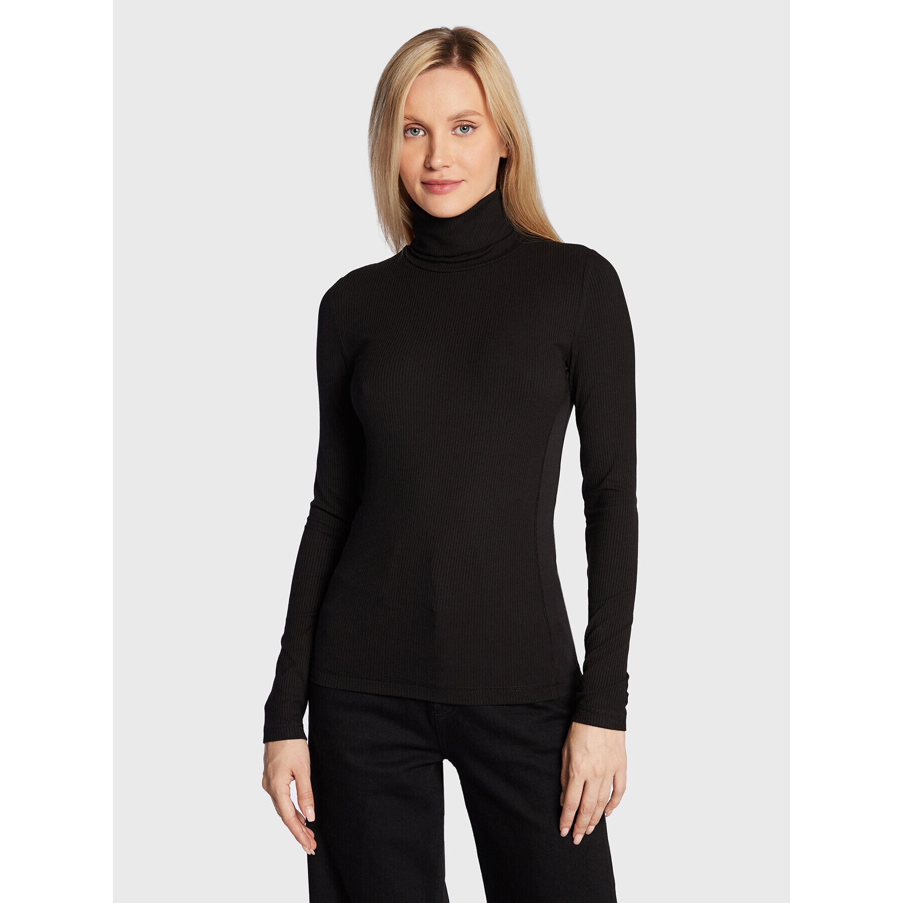 Calvin Klein Поло K20K204827 Черен Slim Fit - Pepit.bg