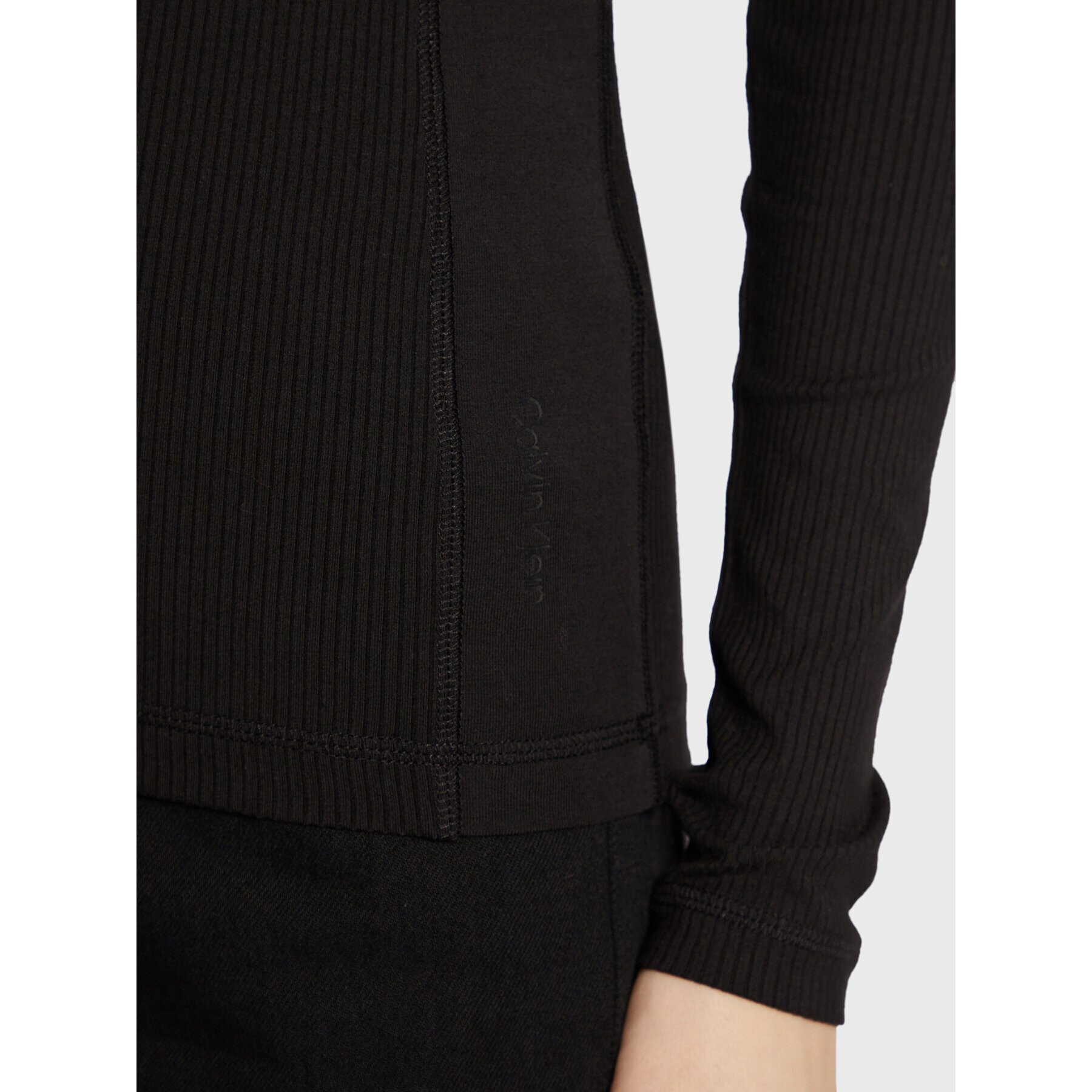 Calvin Klein Поло K20K204827 Черен Slim Fit - Pepit.bg