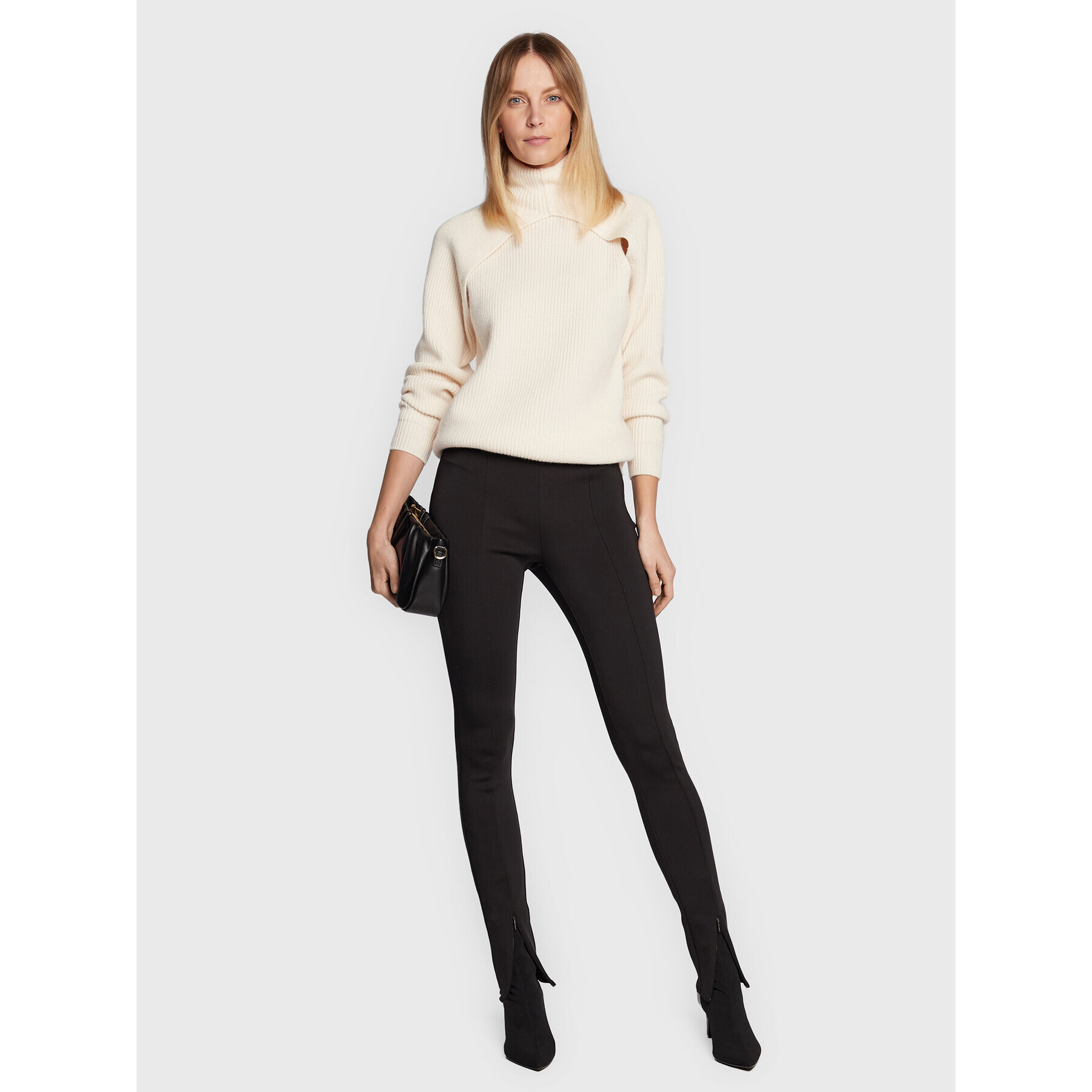 Calvin Klein Поло K20K205092 Екрю Relaxed Fit - Pepit.bg