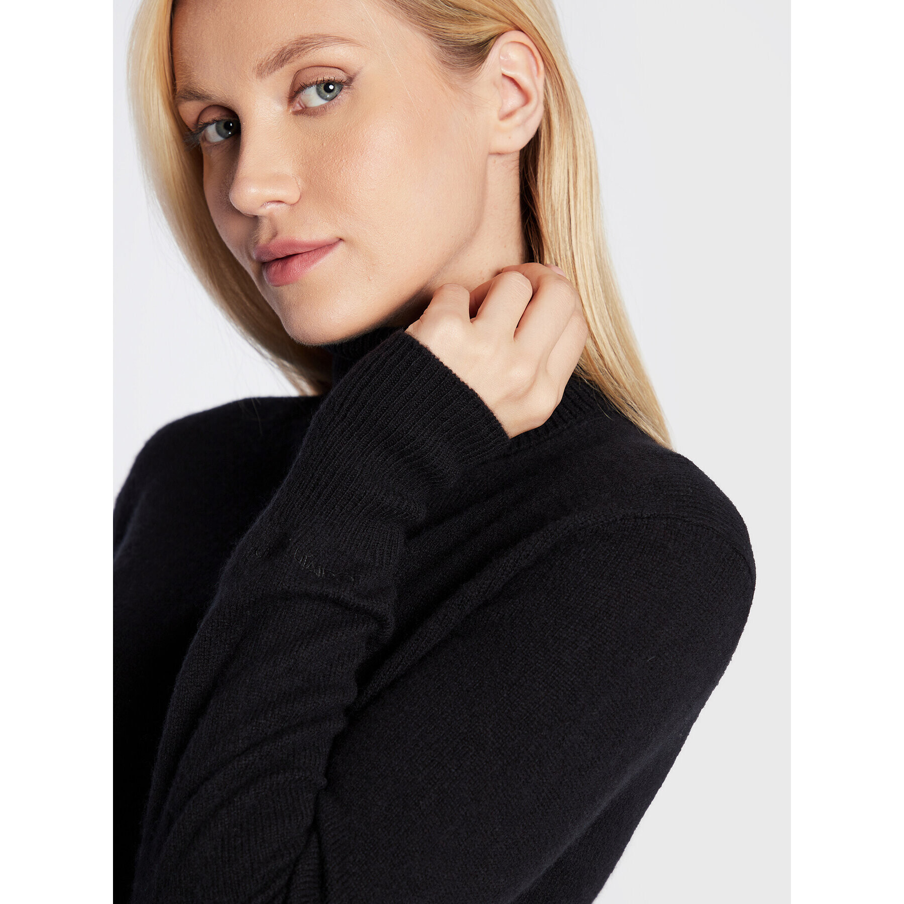 Calvin Klein Поло K20K205419 Черен Relaxed Fit - Pepit.bg