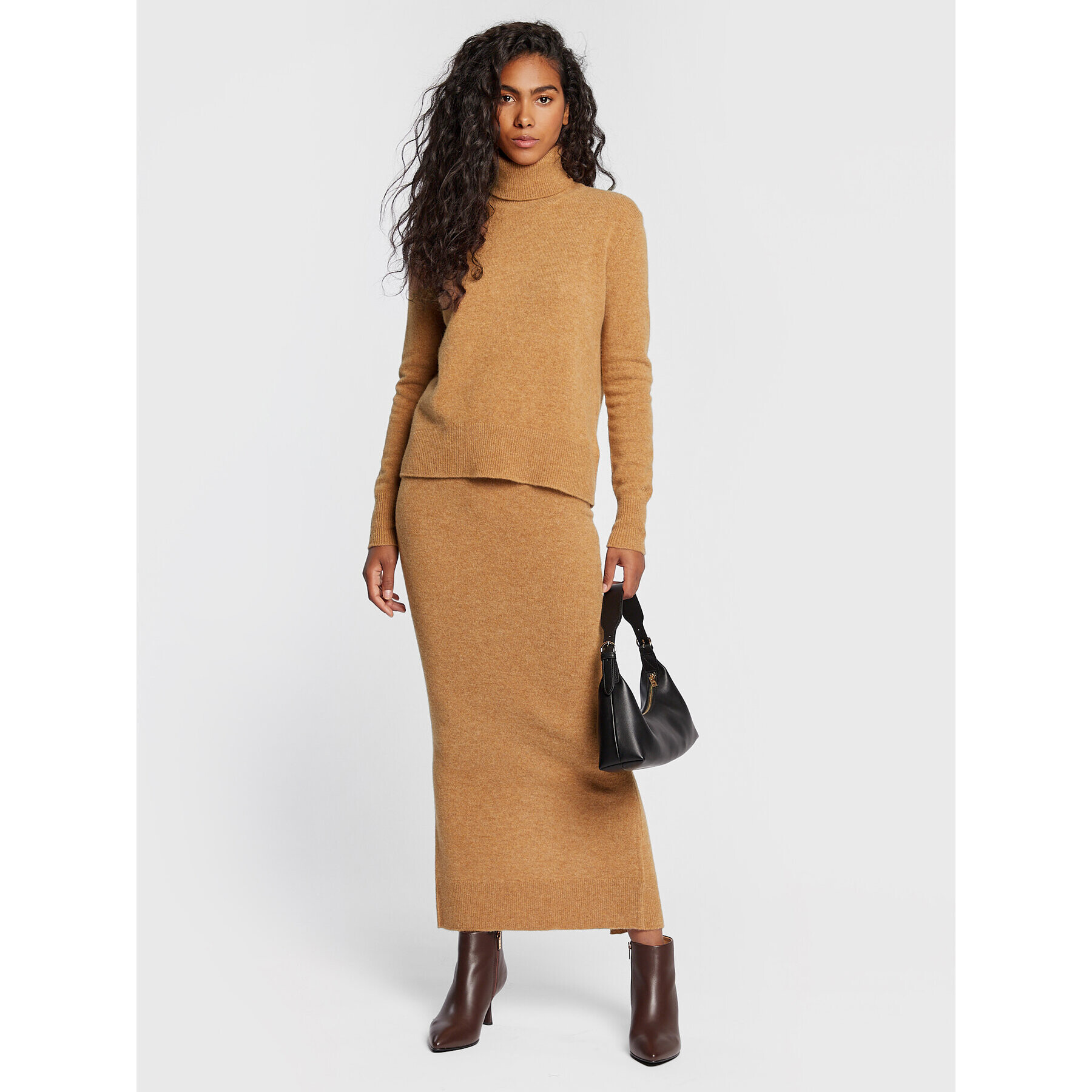 Calvin Klein Поло K20K205419 Кафяв Regular Fit - Pepit.bg