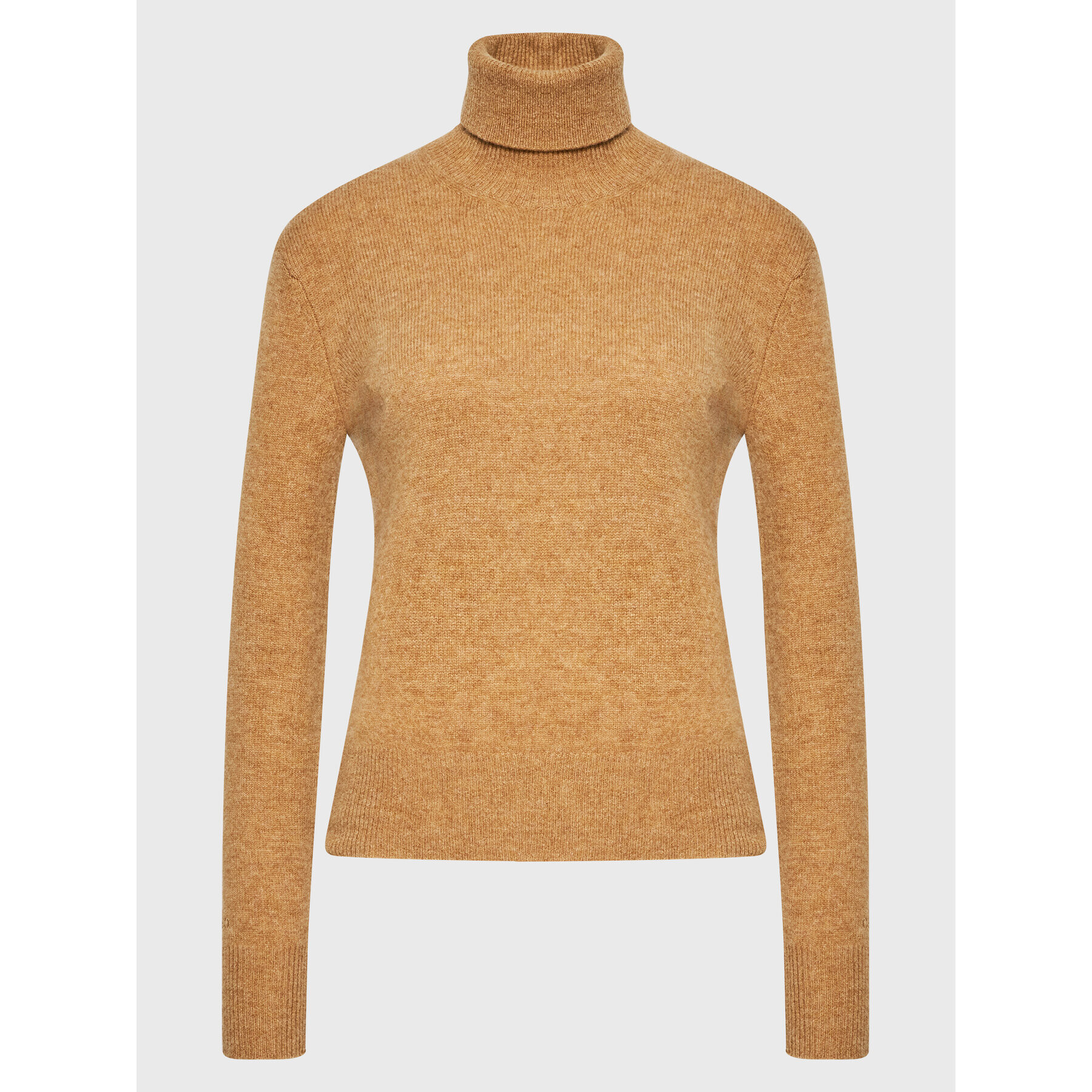 Calvin Klein Поло K20K205419 Кафяв Regular Fit - Pepit.bg