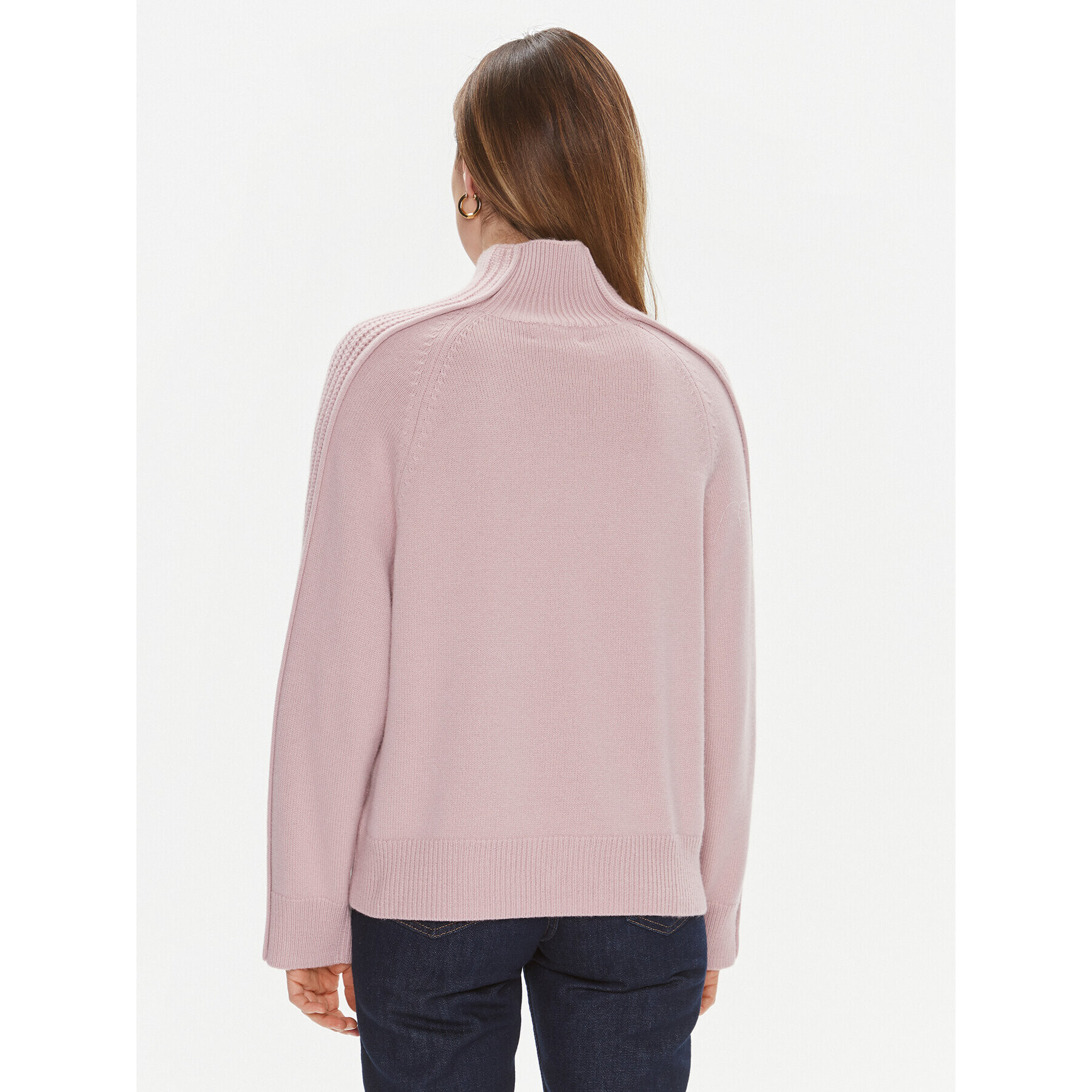 Calvin Klein Поло K20K205985 Розов Relaxed Fit - Pepit.bg
