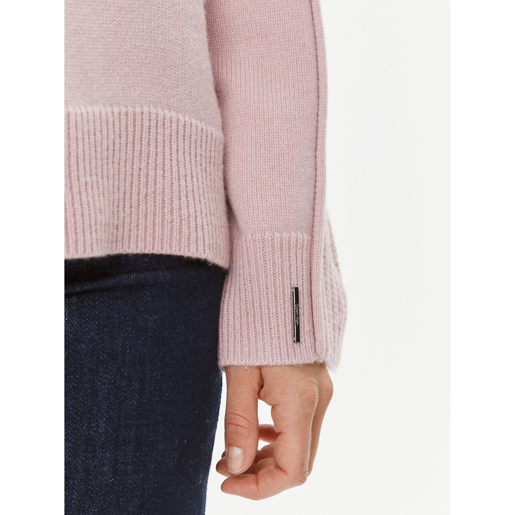 Calvin Klein Поло K20K205985 Розов Relaxed Fit - Pepit.bg
