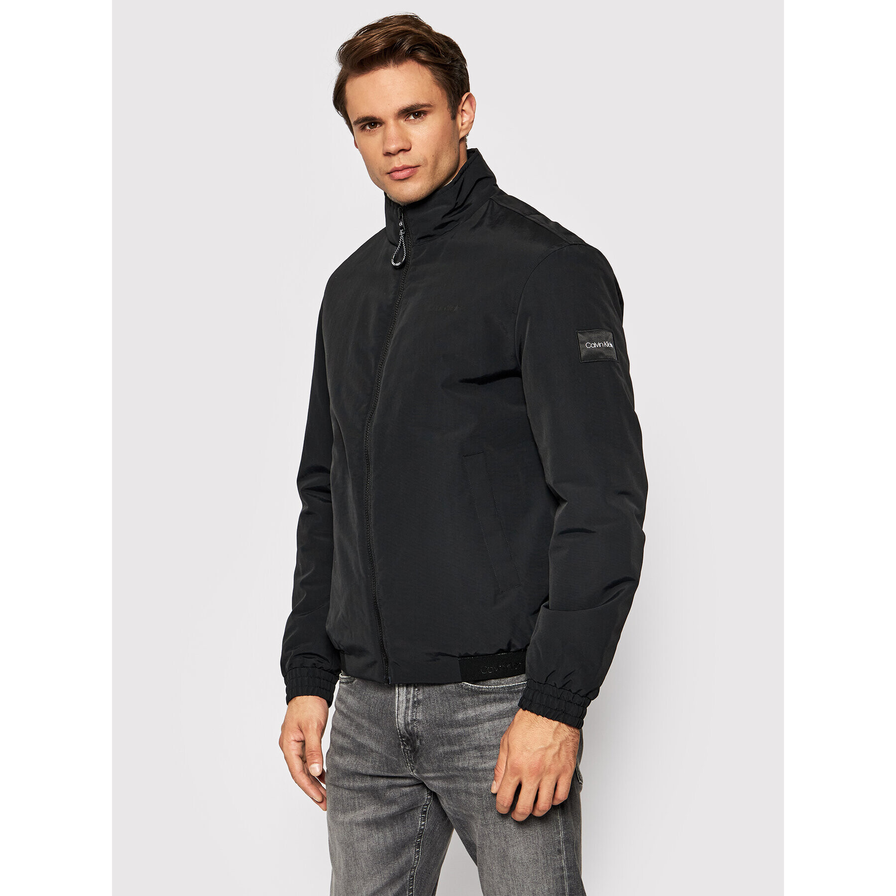 Calvin Klein Преходно яке Essential Blouson K10K107962 Черен Regular Fit - Pepit.bg