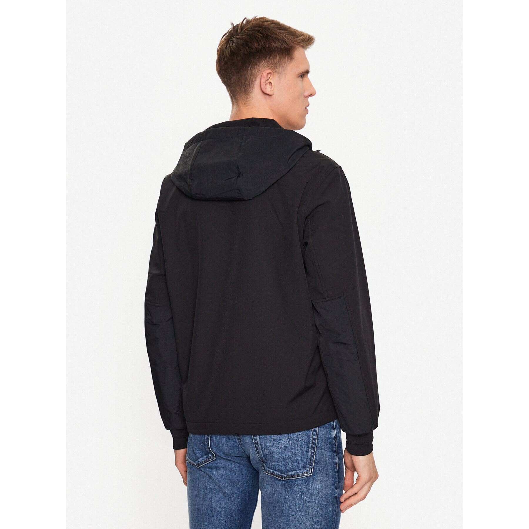Calvin Klein Преходно яке K10K111465 Черен Regular Fit - Pepit.bg