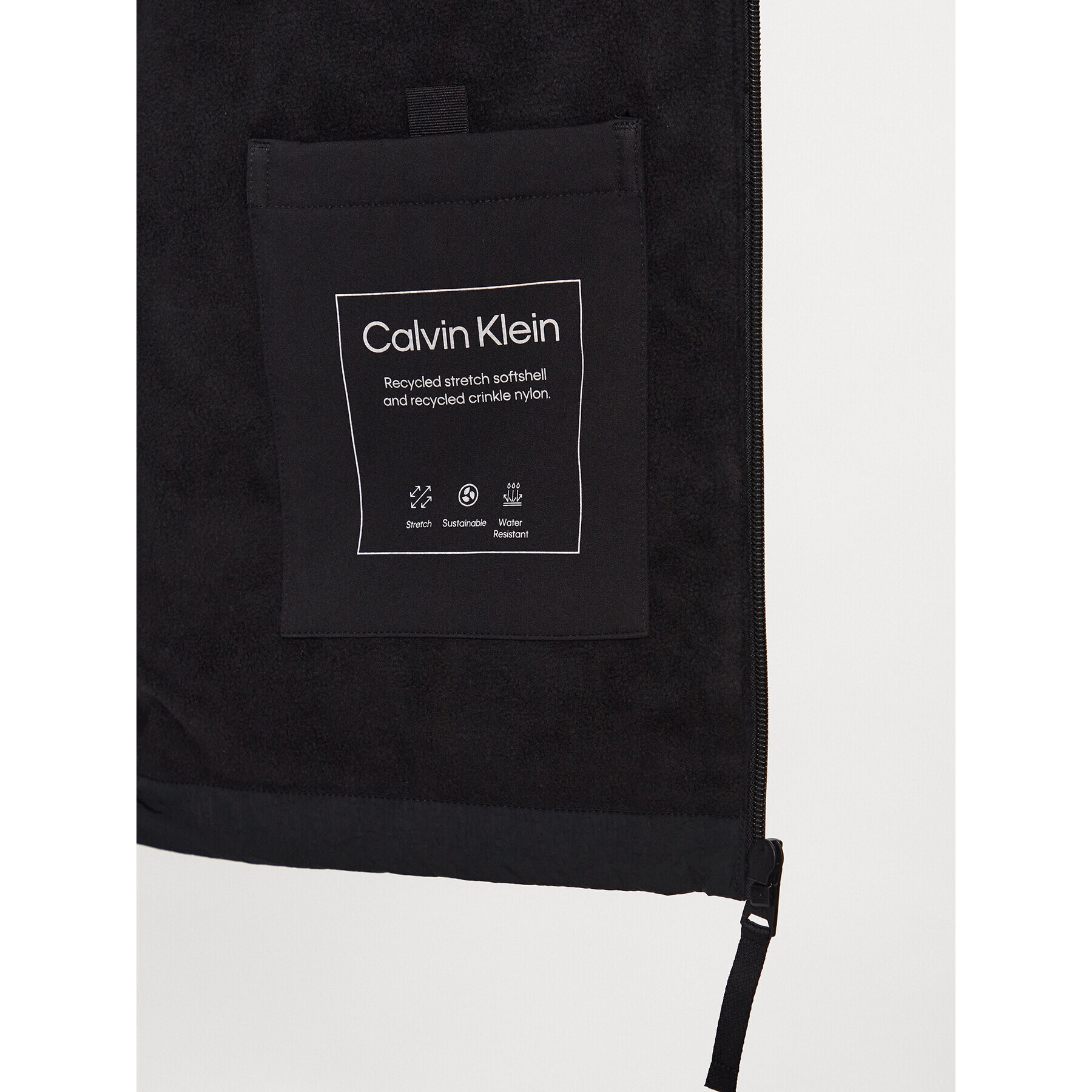 Calvin Klein Преходно яке K10K111465 Черен Regular Fit - Pepit.bg